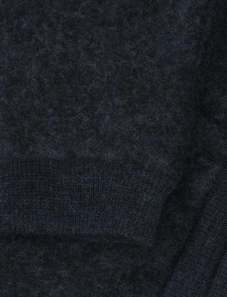 Huttelihut - Pants Wool Fleece - dressipüksid - navy melange - 2
