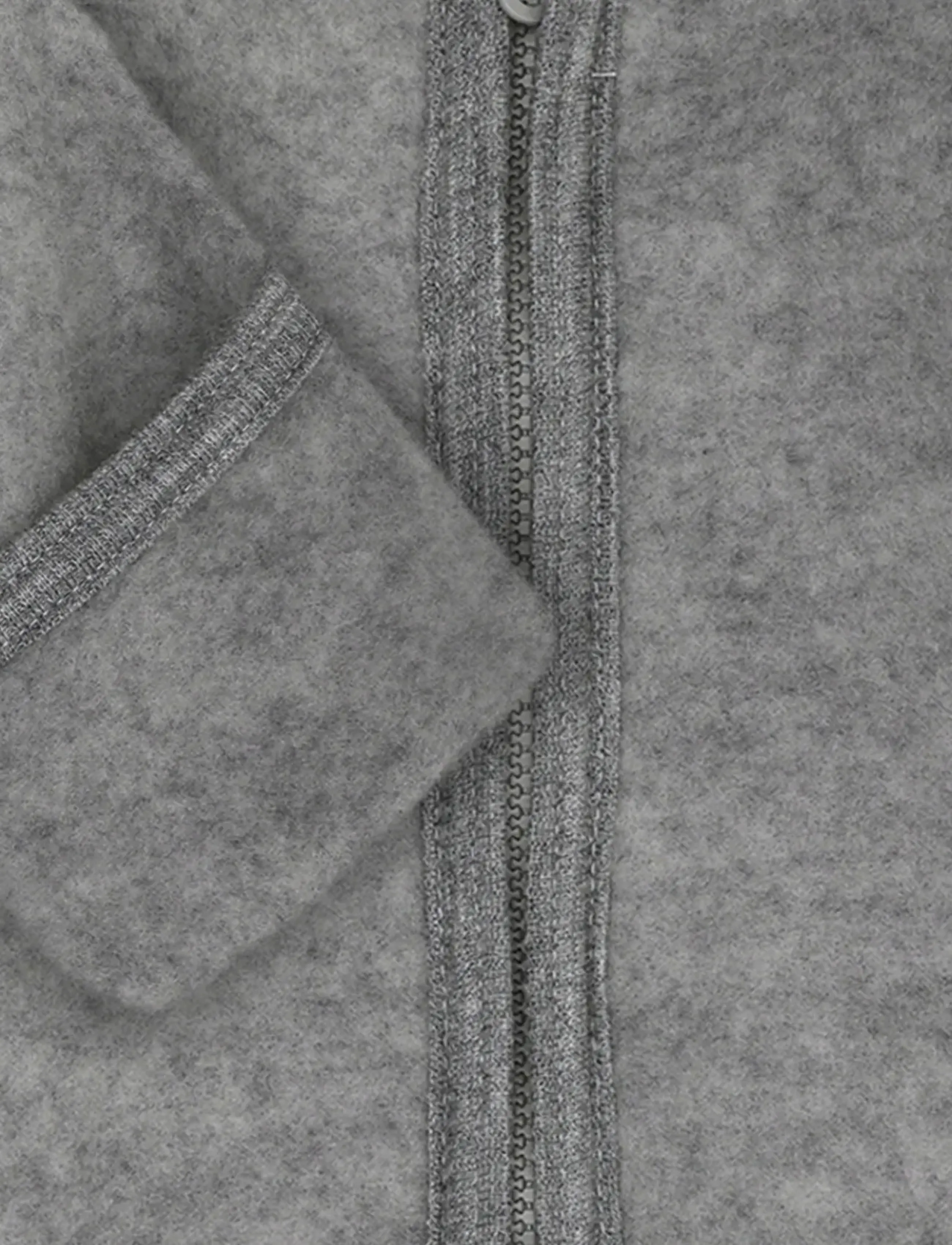 Huttelihut - Pram Suit Wool Fleece - termokombinesoonid - medium grey melange - 2