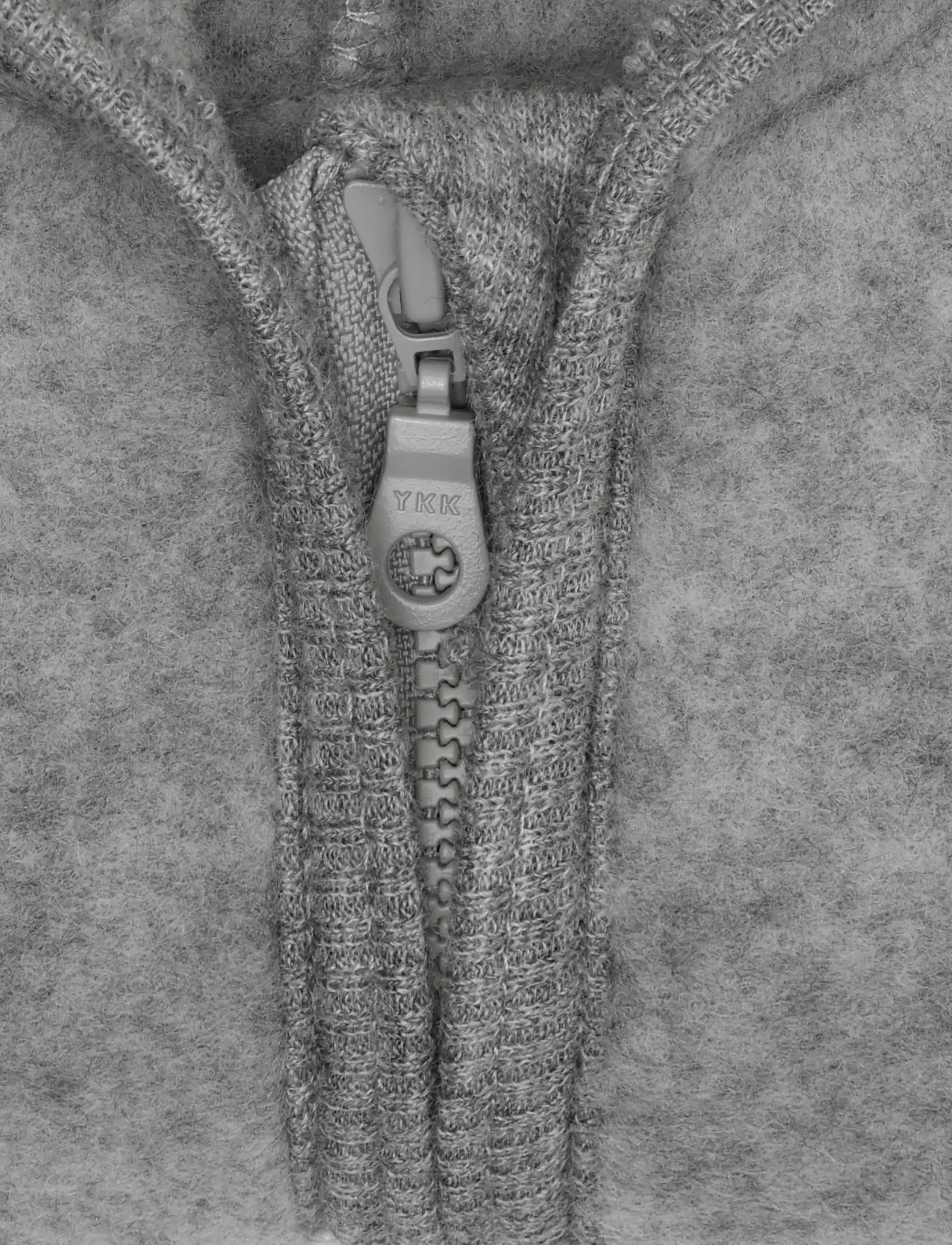Huttelihut - Pram Suit Wool Fleece - byxdress - medium grey melange - 2