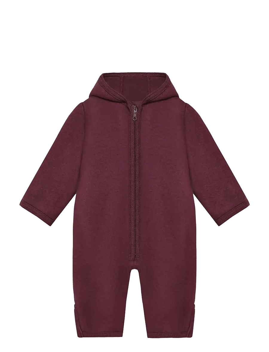 Huttelihut - Pram Suit Wool Fleece - kombinesoonid - port royale - 0
