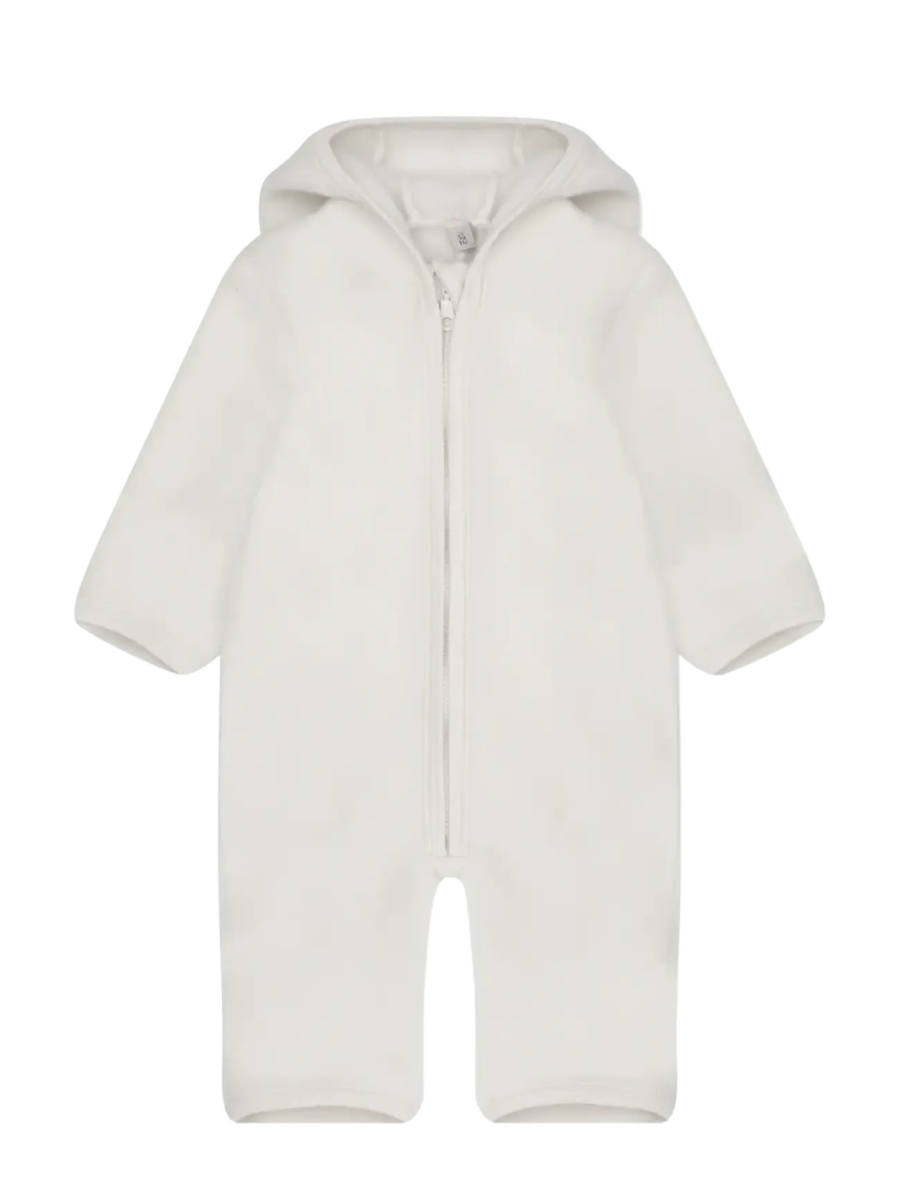 Huttelihut Pram Suit Wool Fleece - Jumpsuits - TOFU / cream