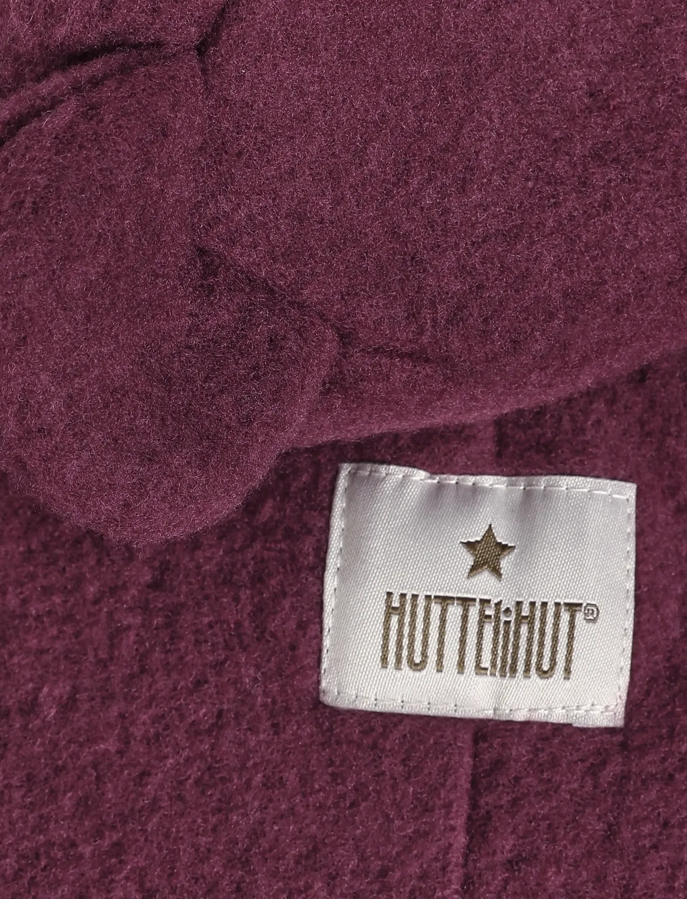 Huttelihut - Pram Suit Ears Wool Fleece - fleecedragter - port royale - 3