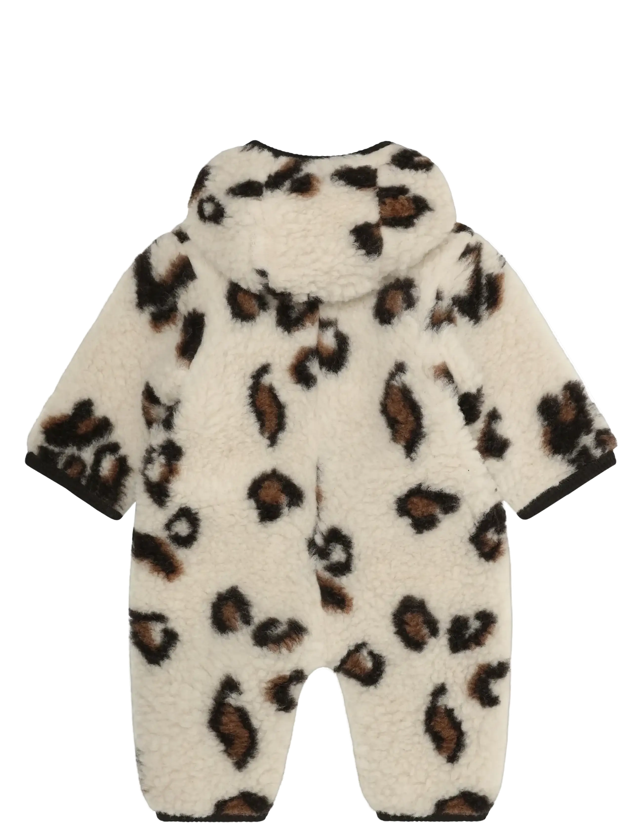 Huttelihut - Pram Suit Wool Teddy Jacq Lin - cement - 1