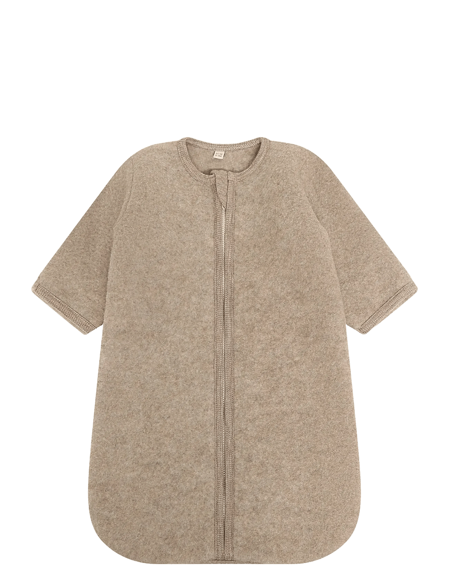Huttelihut - Sleeping Bag Wool Fleece - kombinesoonid - savannah melange - 0