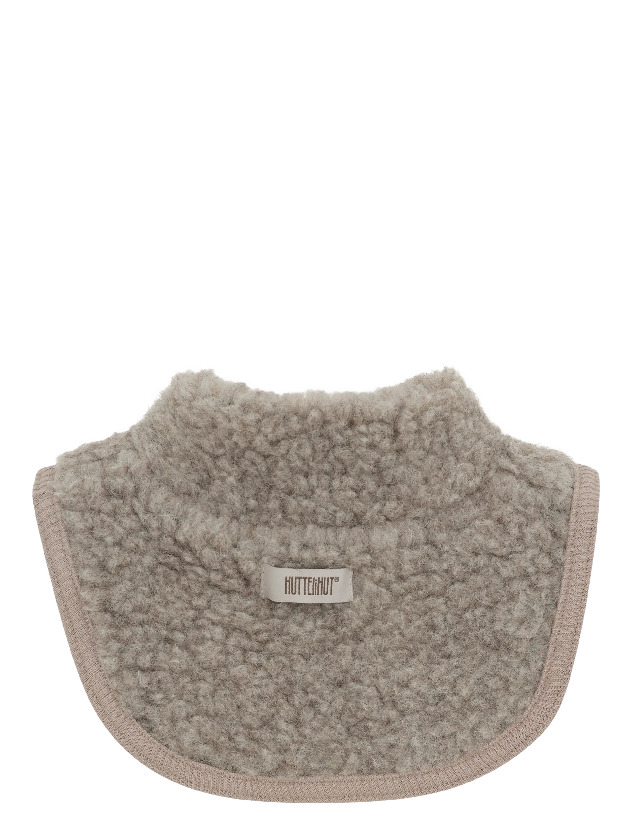 Huttelihut - Neck Warmer Wool Teddy - camel melange - 1