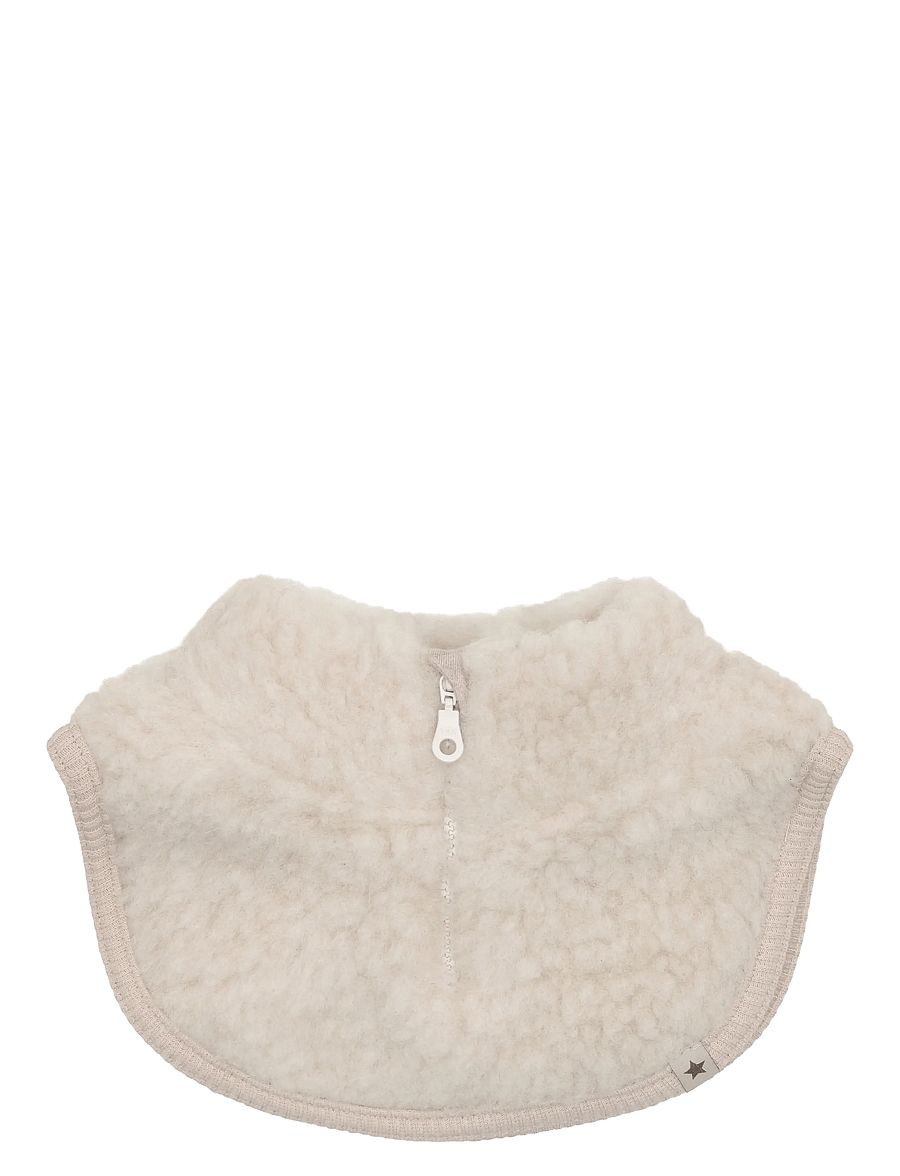 Huttelihut - Neck Warmer Wool Teddy - neckwarmer - cement - 0