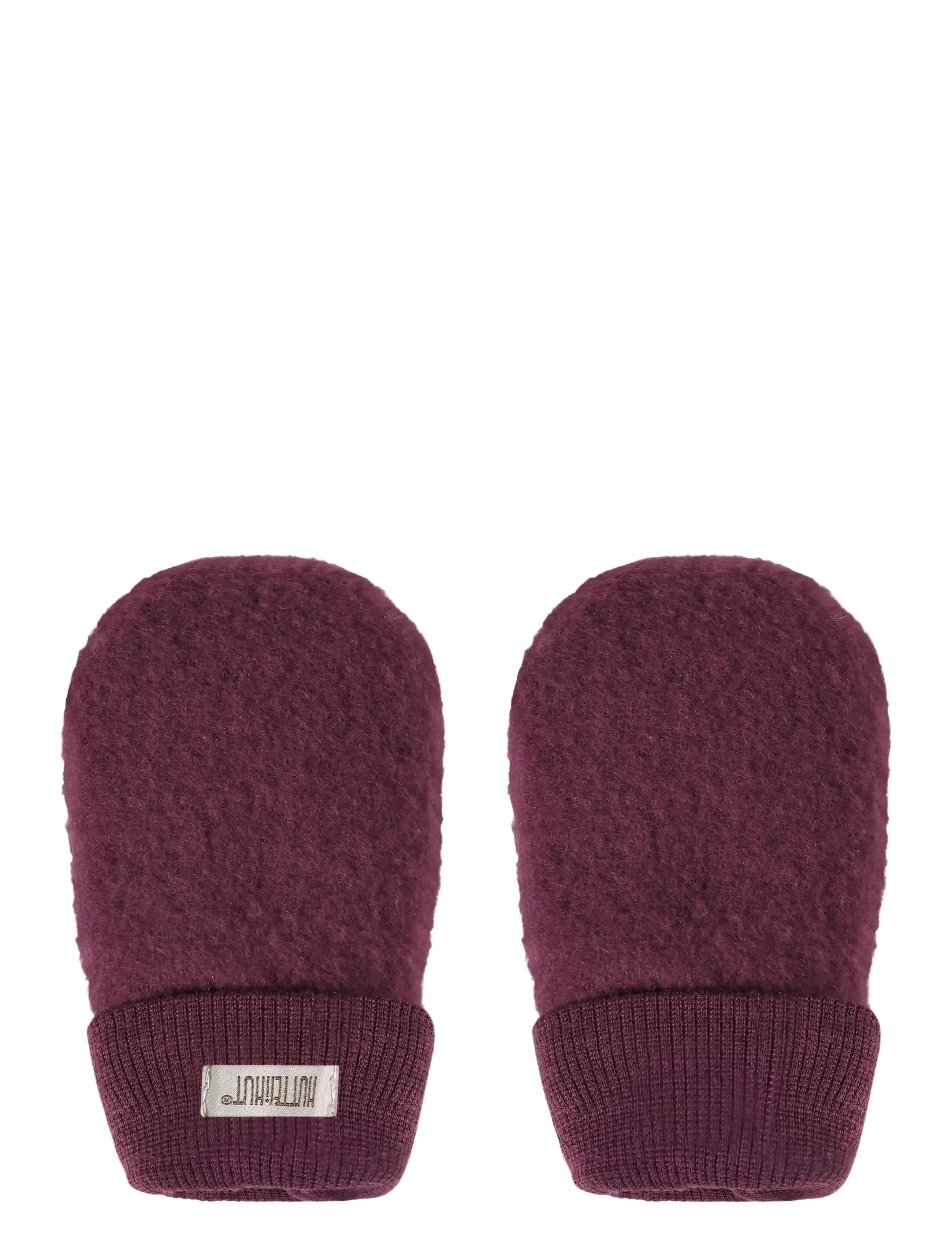 Huttelihut - Mittens Wool Fleece - port royale - 1