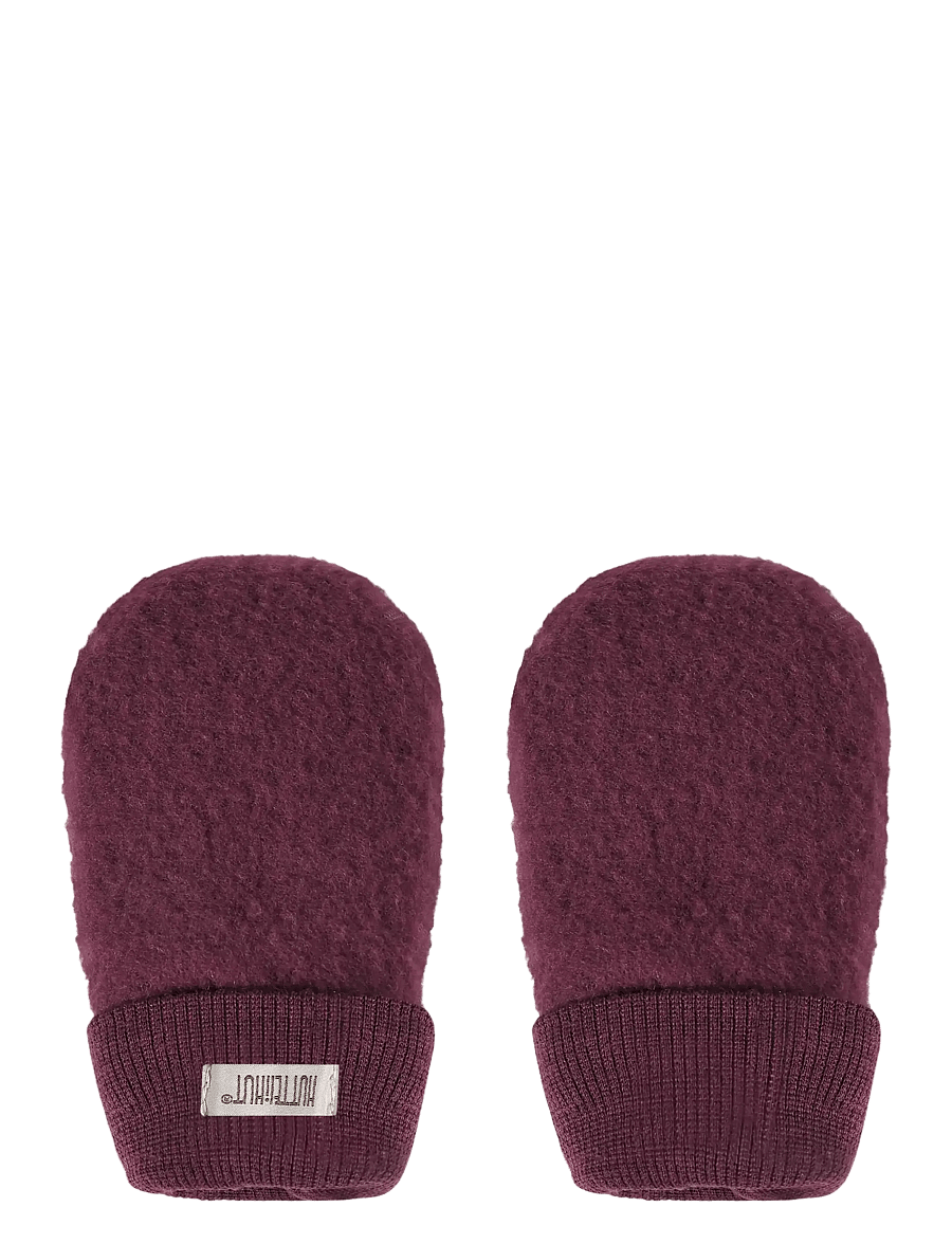 Huttelihut - Mittens Wool Fleece - port royale - 1
