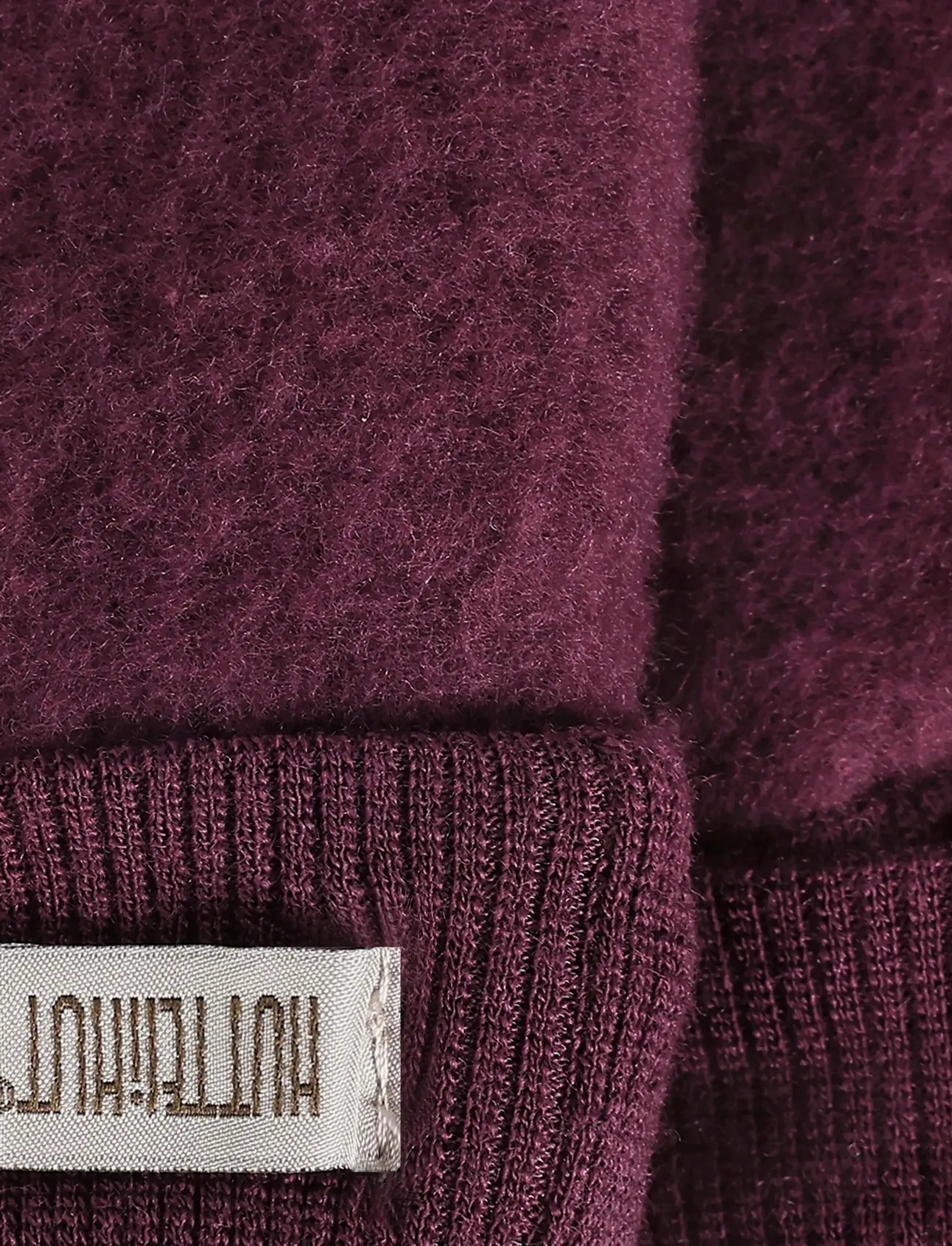 Huttelihut - Mittens Wool Fleece - port royale - 2