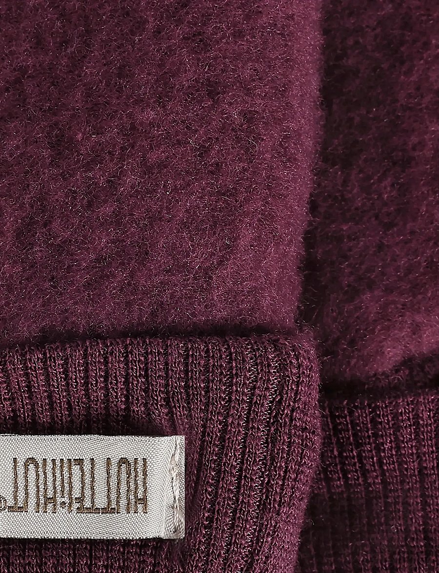 Huttelihut - Mittens Wool Fleece - port royale - 2