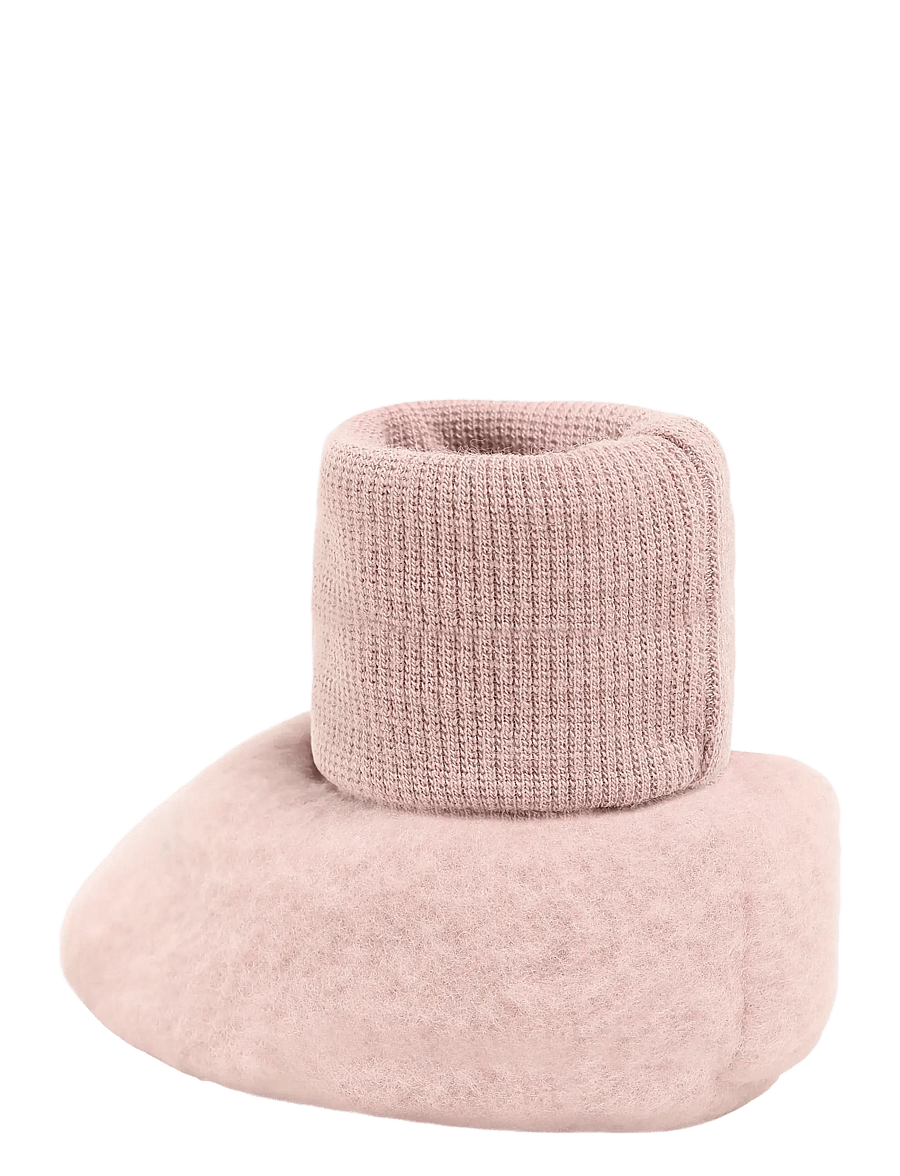 Huttelihut - Footies Wool Fleece - beebipapud - woodrose - 1