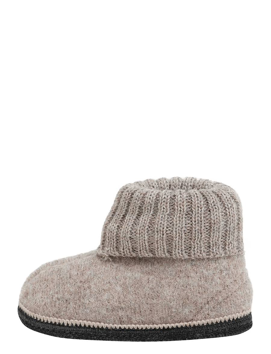 Huttelihut - Slippers Wool - sussid - camel melange - 1