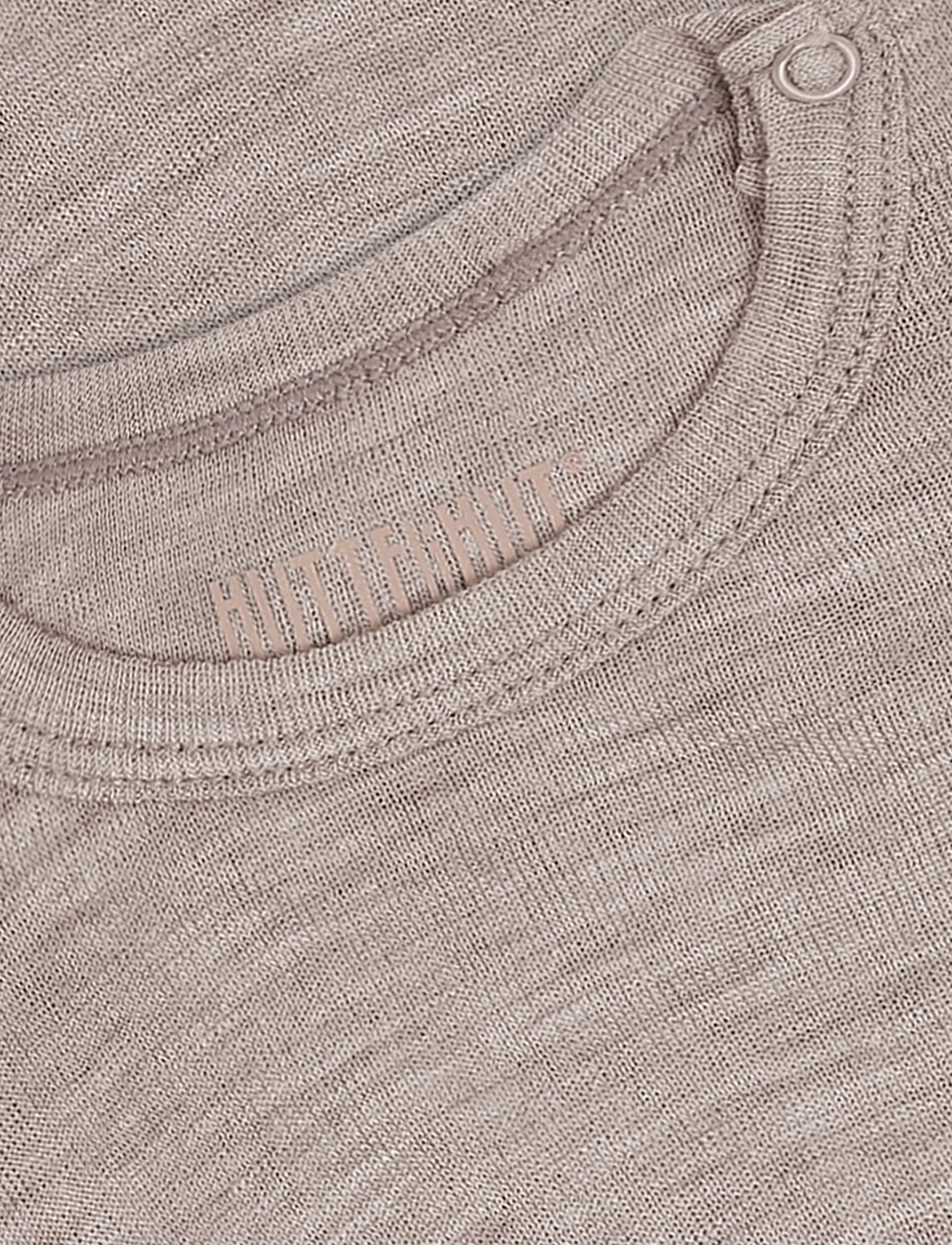 Huttelihut - Body LS Wool w. Silk - underställ baby - cinder melange - 2