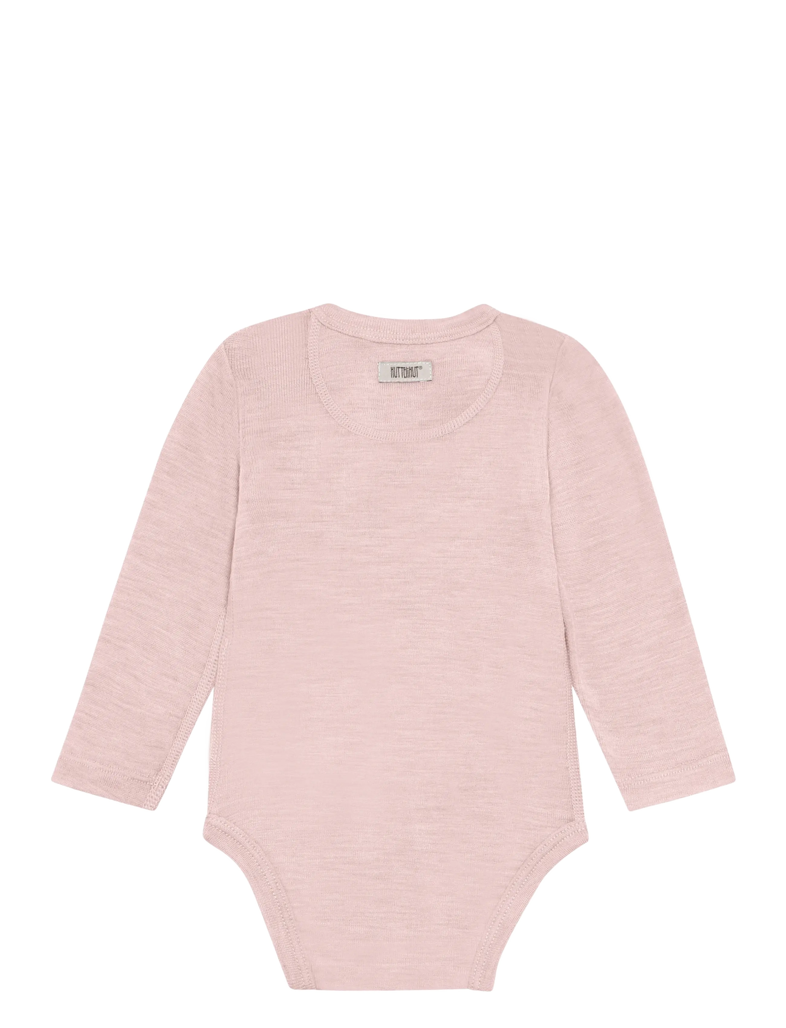 Huttelihut - Body LS Wool w. Silk - beebi alusriided - rose smoke - 1