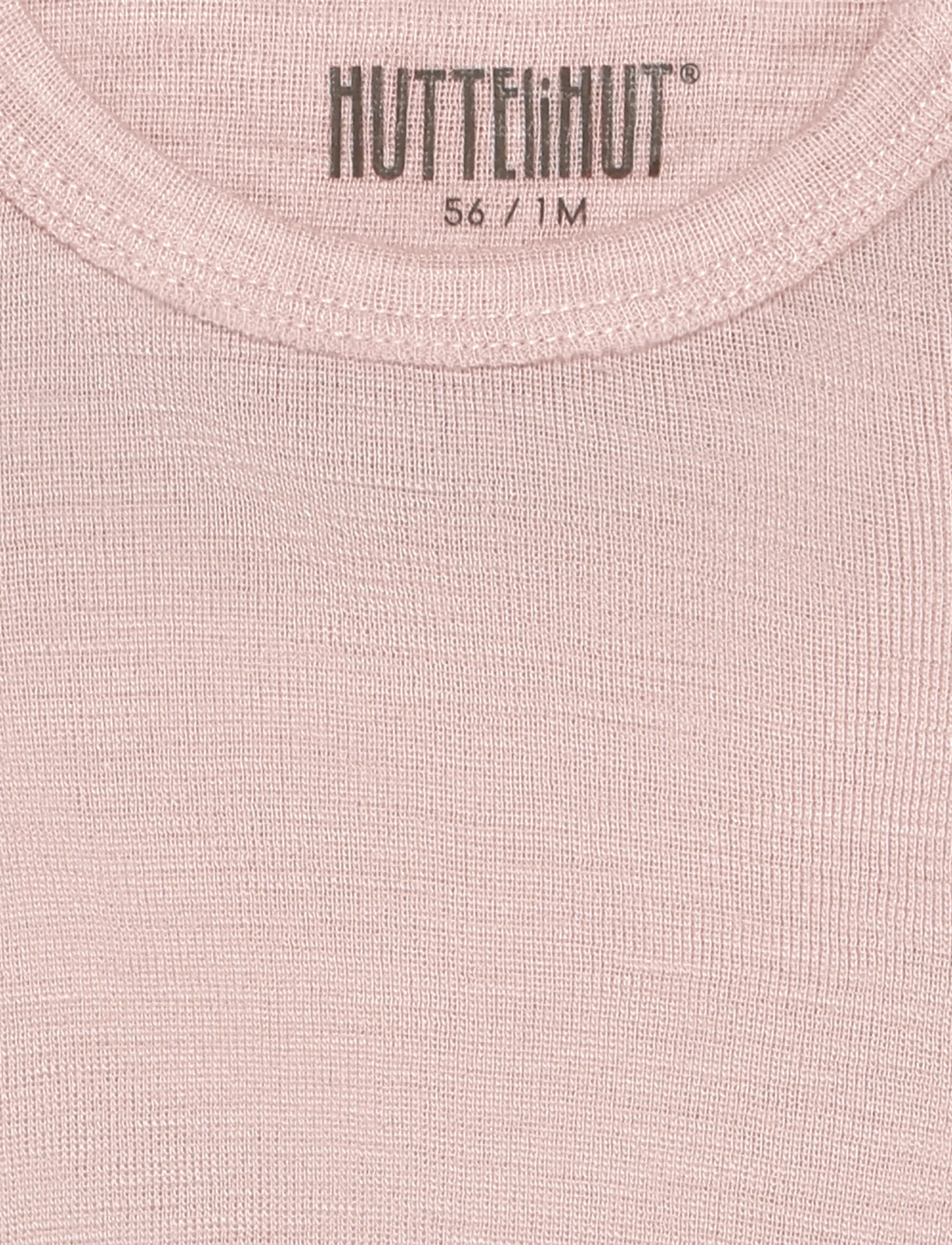 Huttelihut - Body LS Wool w. Silk - beebi alusriided - rose smoke - 2