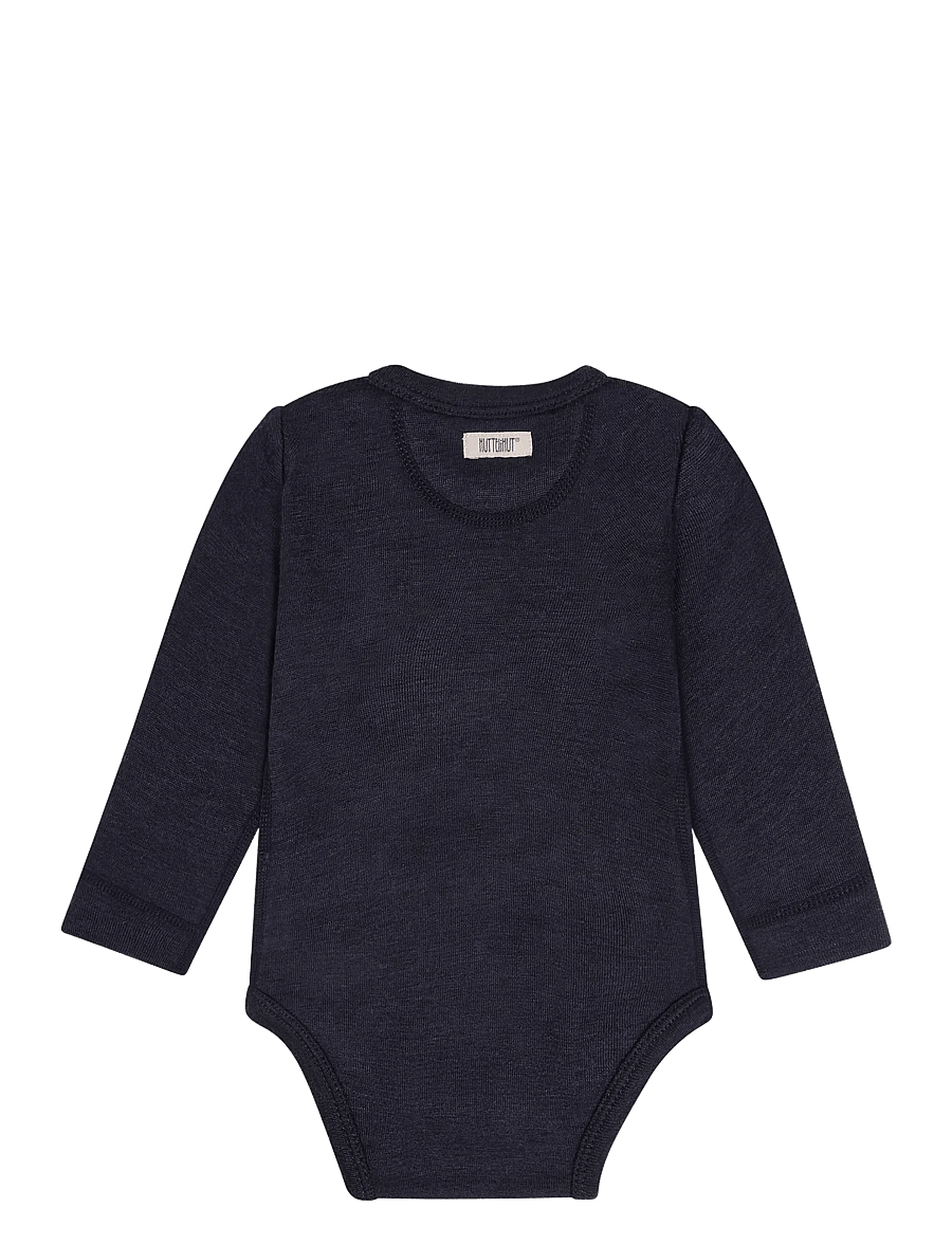 Huttelihut - Body LS Tencel w. Wool - langærmede - dark navy - 1