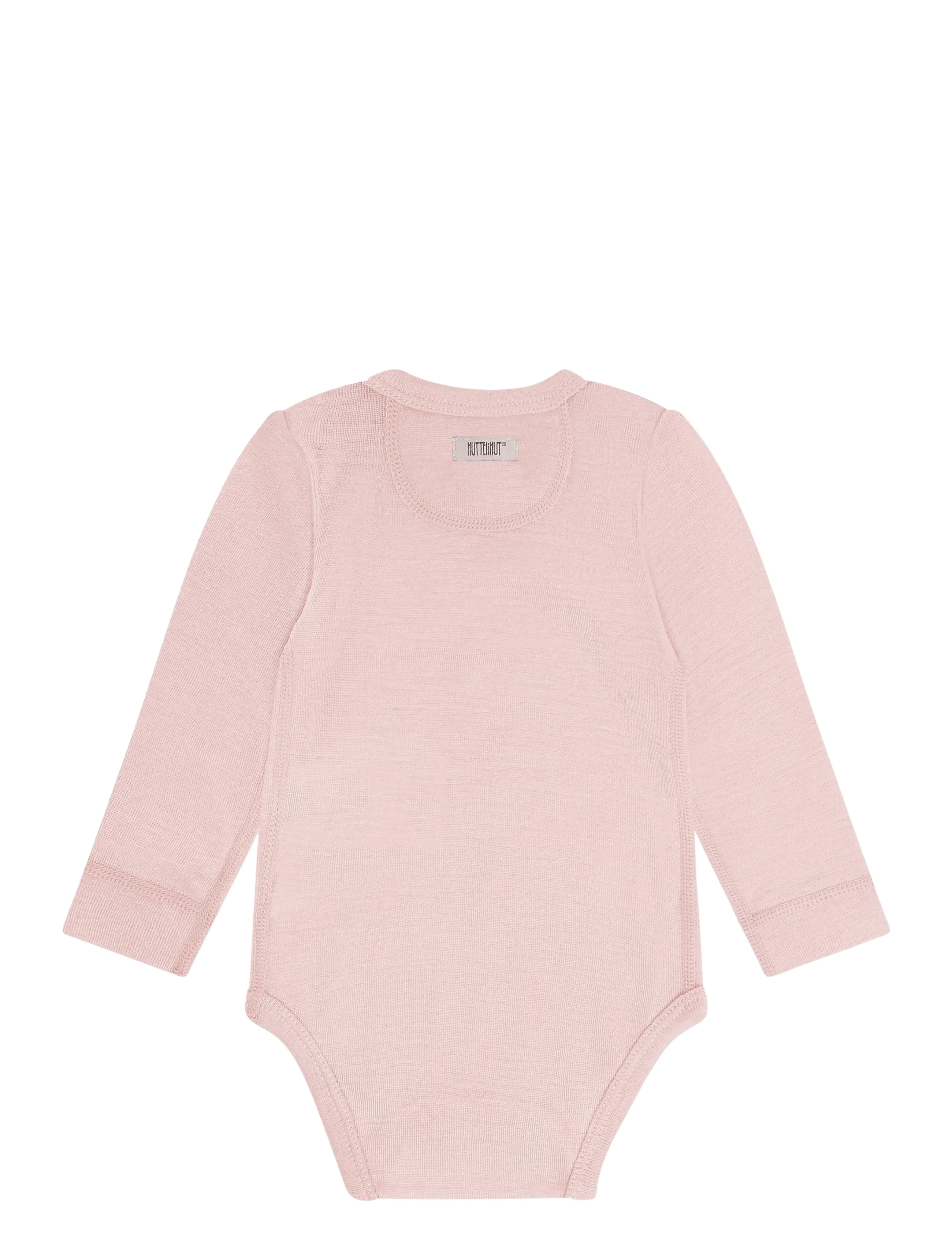 Huttelihut - Body LS Tencel w. Wool - underställ baby - rose smoke - 1