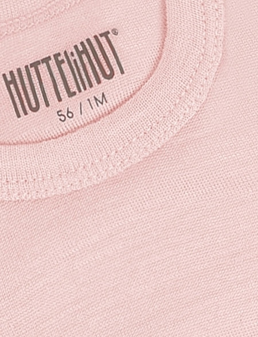 Huttelihut - Body LS Tencel w. Wool - underställ baby - rose smoke - 2