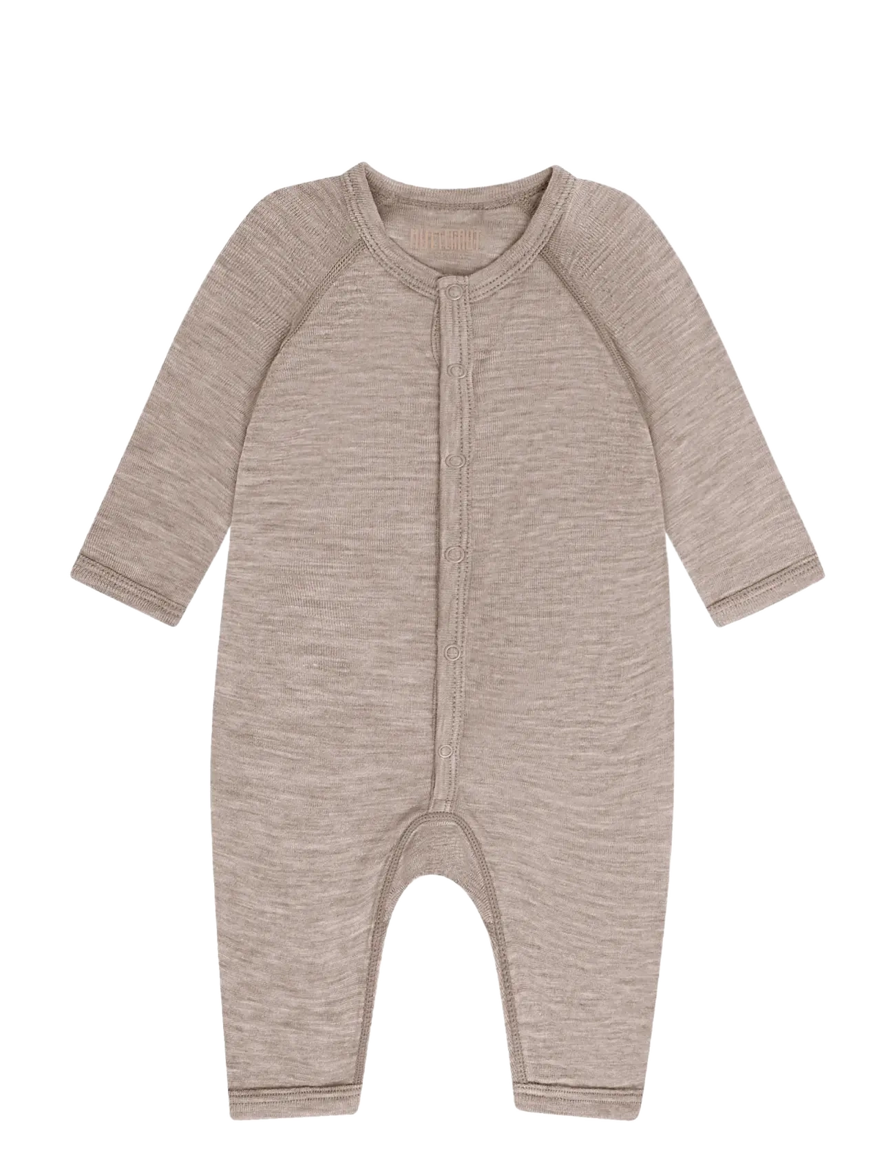 Huttelihut Suit LS Wool w. Silk - Jumpsuits - CINDER MELANGE / grey