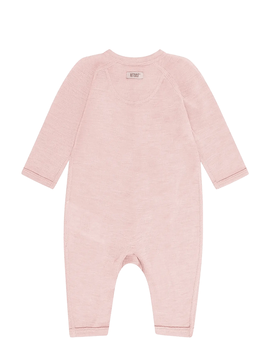 Huttelihut - Suit LS Wool w. Silk - kombinesoonid - rose smoke - 1
