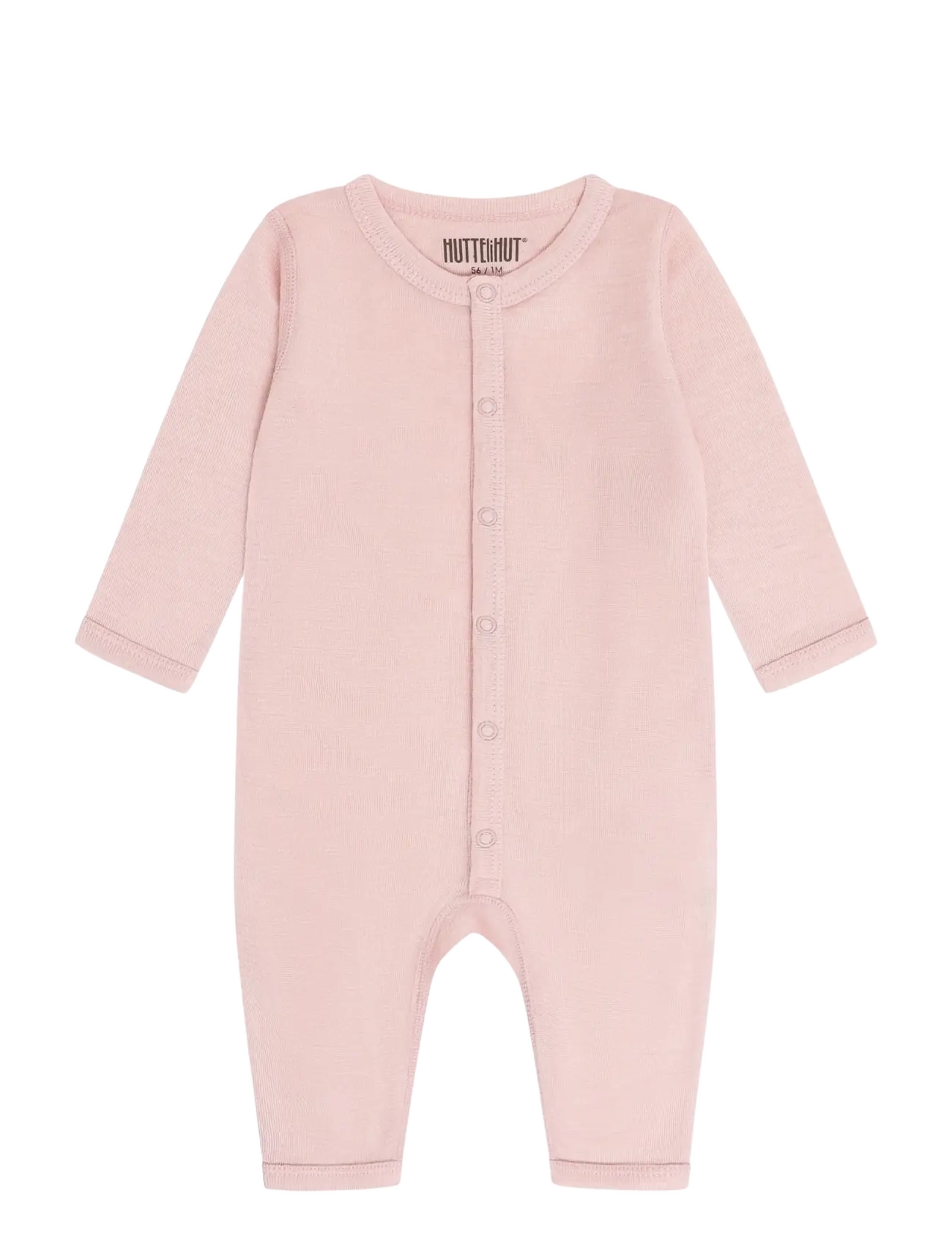 Huttelihut Suit LS Tencel w. Wool - Jumpsuits - ROSE SMOKE / pink/rose