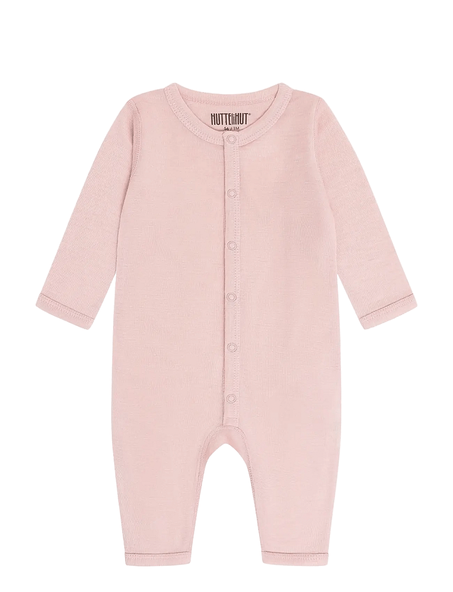 Huttelihut - Suit LS Tencel w. Wool - jumpsuits - rose smoke - 0