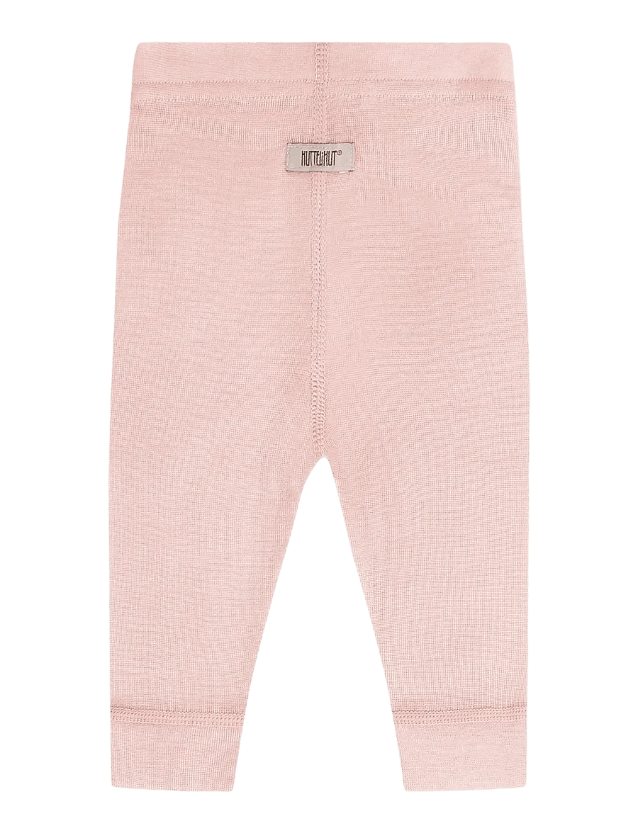 Huttelihut - Leggings Tencel w. Wool - beebi alusriided - rose smoke - 1