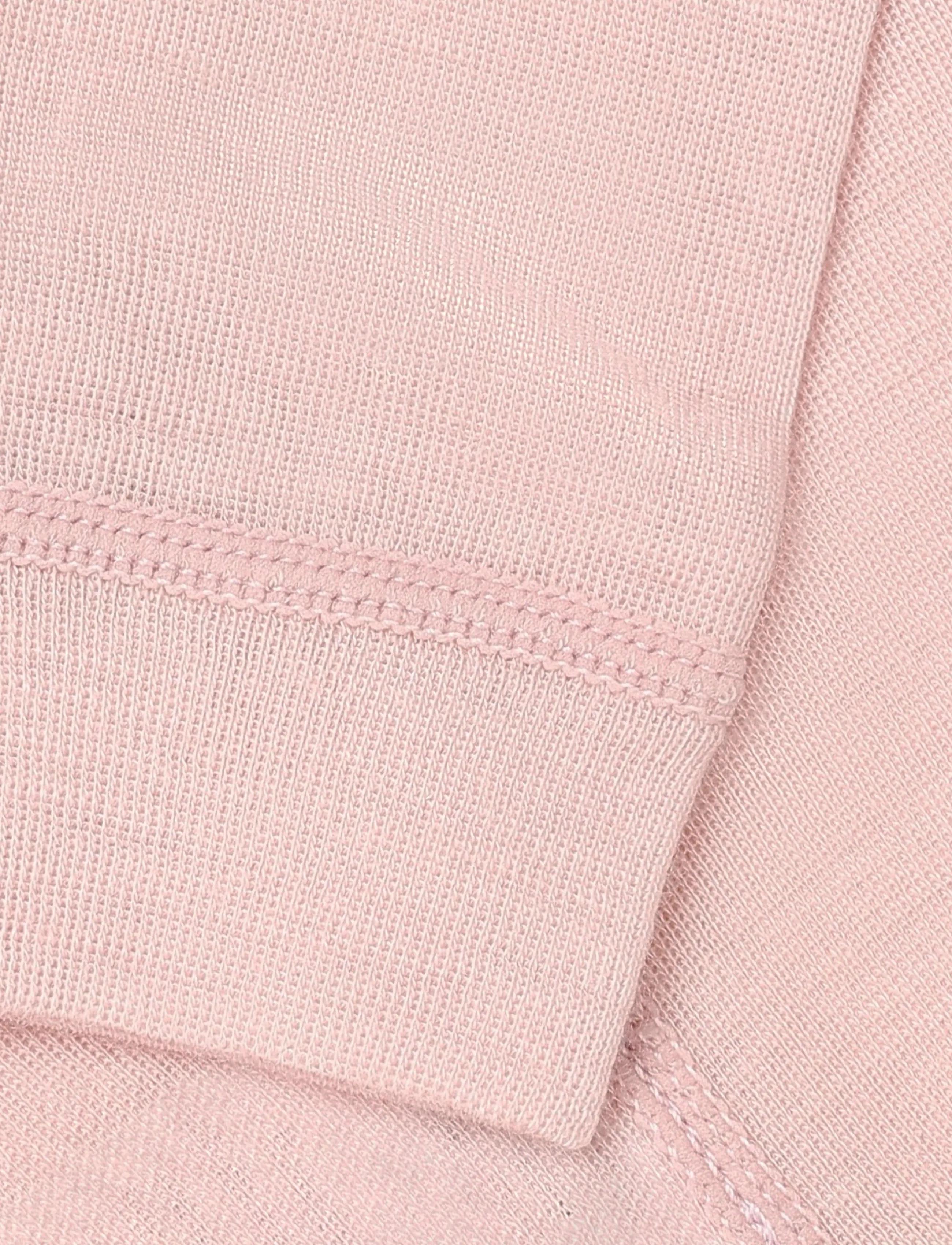 Huttelihut - Leggings Tencel w. Wool - beebi alusriided - rose smoke - 2