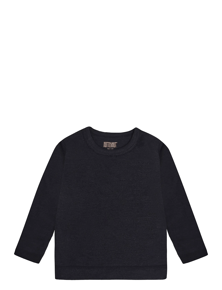 Huttelihut - T-shirt LS Tencel w. Wool - langärmelige - dark navy - 1