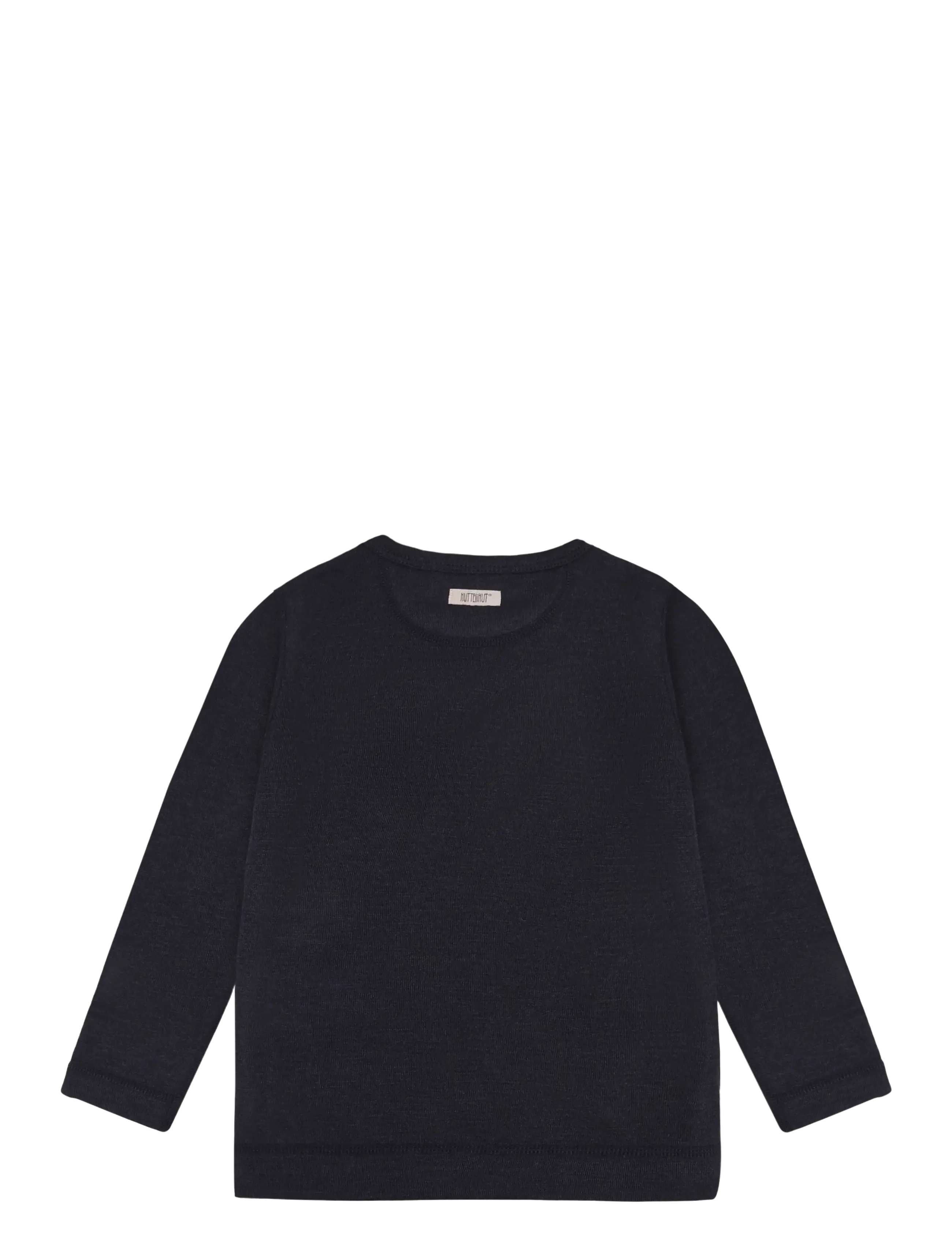 Huttelihut - T-shirt LS Tencel w. Wool - langärmelige - dark navy - 2