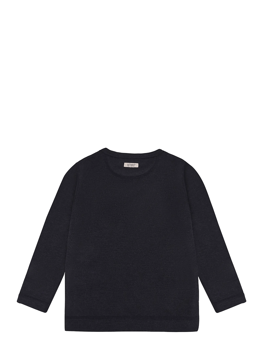 Huttelihut - T-shirt LS Tencel w. Wool - langärmelige - dark navy - 2