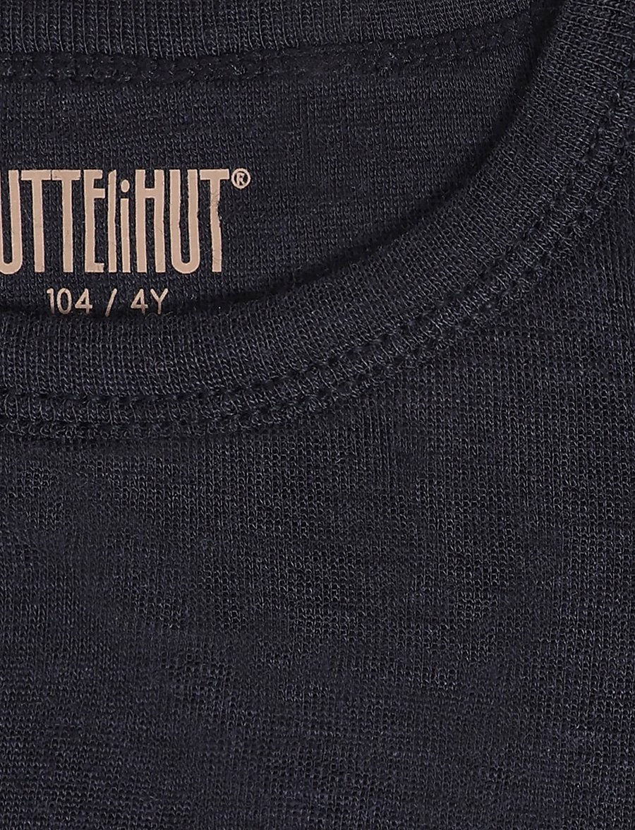 Huttelihut - T-shirt LS Tencel w. Wool - langärmelige - dark navy - 5