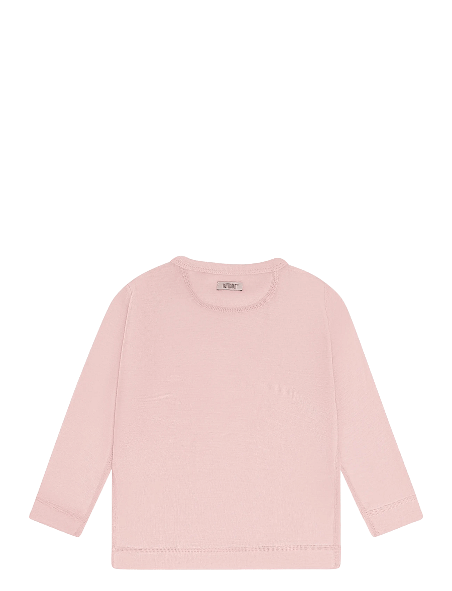 Huttelihut - T-shirt LS Tencel w. Wool - langärmelig - rose smoke - 2