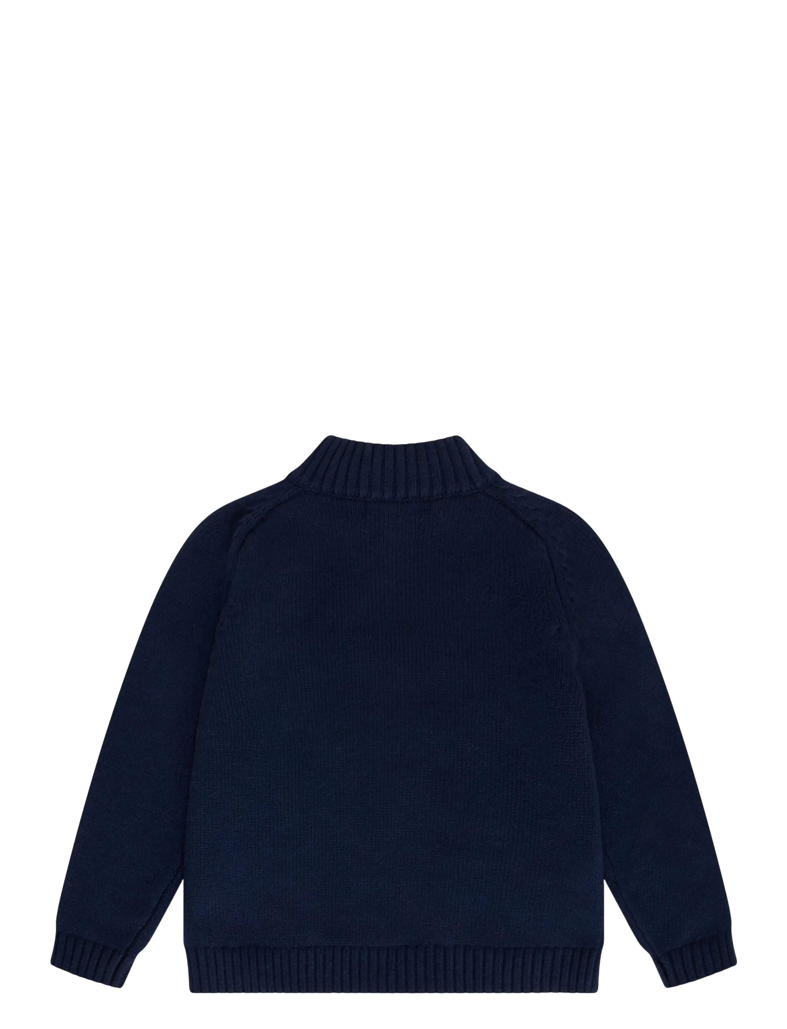 Huttelihut - Pullover Knit w. Wool - pullover - black iris - 1