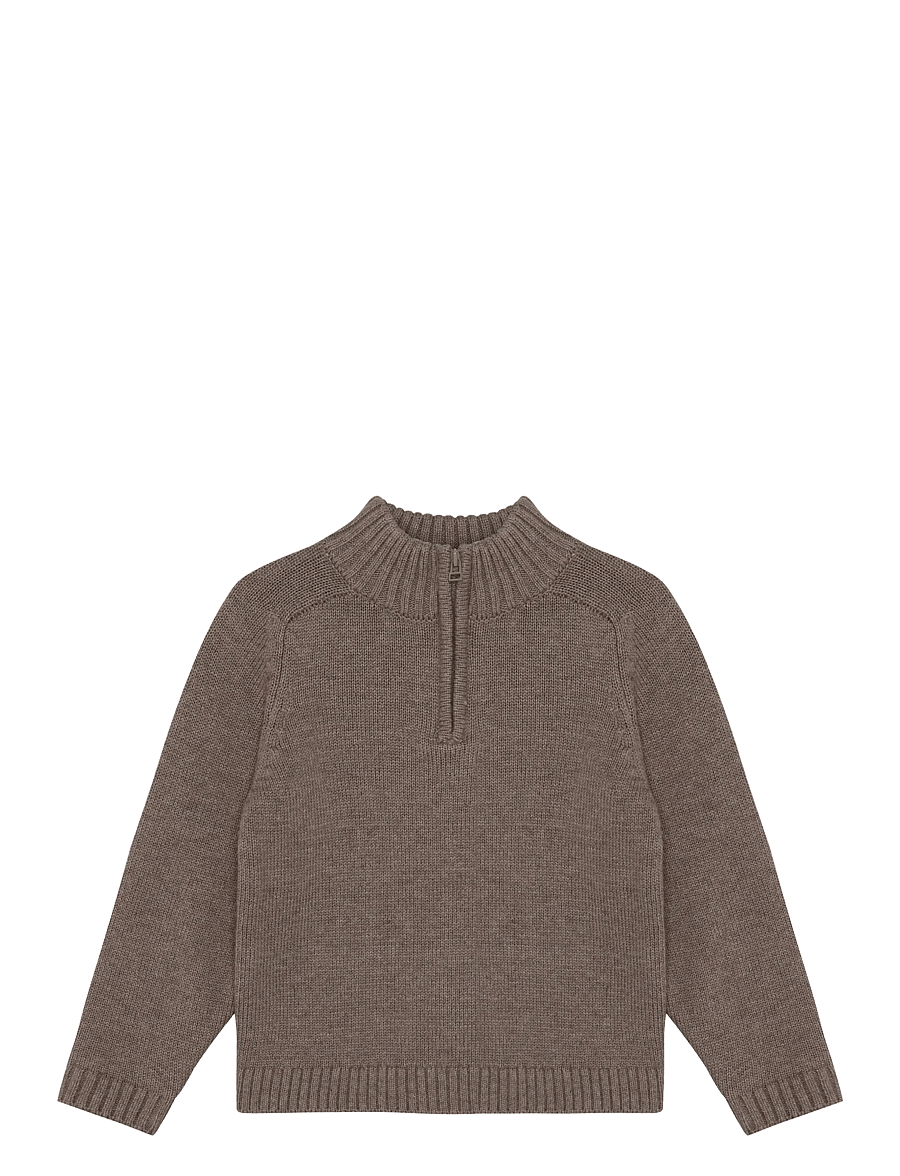 Huttelihut - Pullover Knit w. Wool - pullover - cinder melange - 1