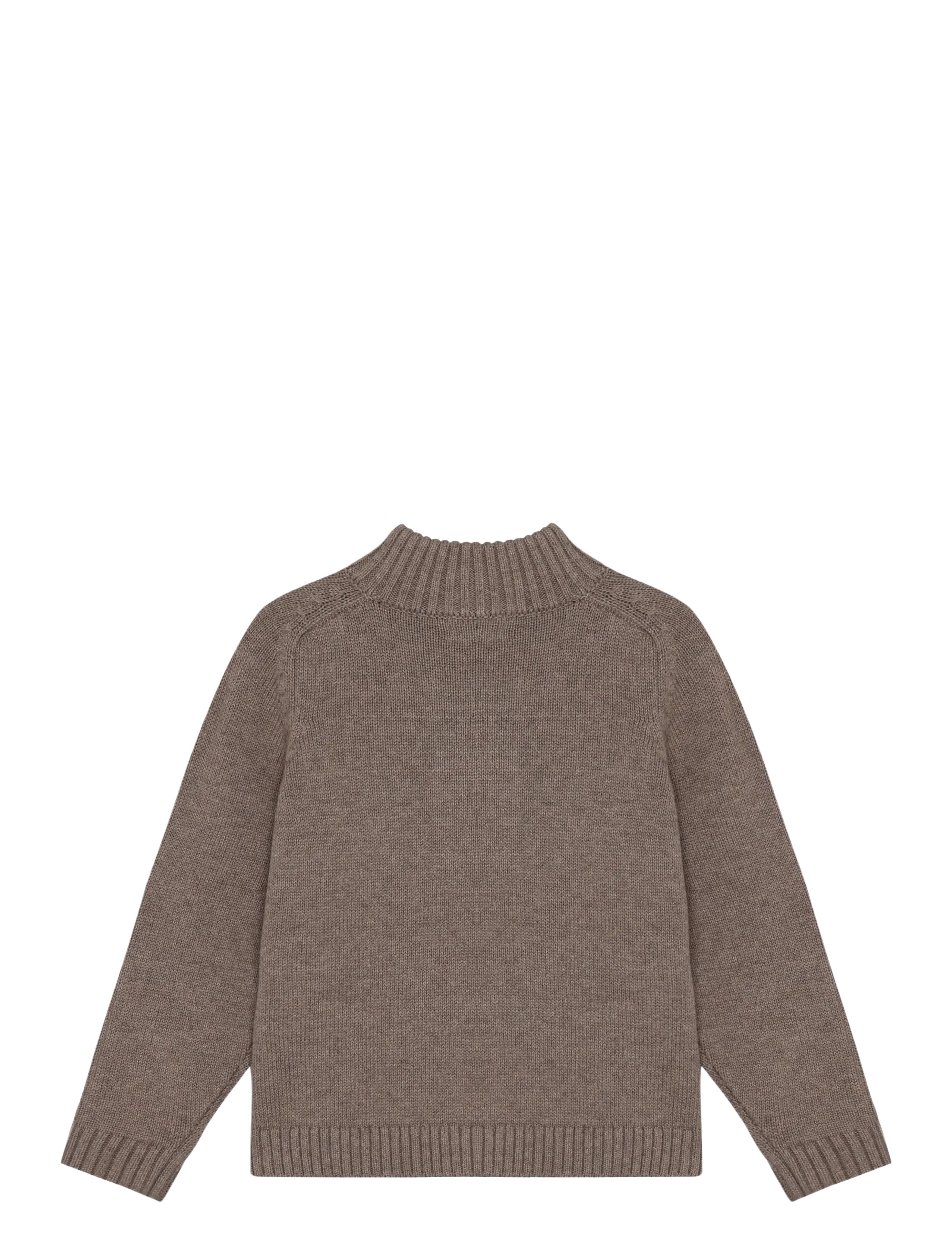 Huttelihut - Pullover Knit w. Wool - pullover - cinder melange - 2