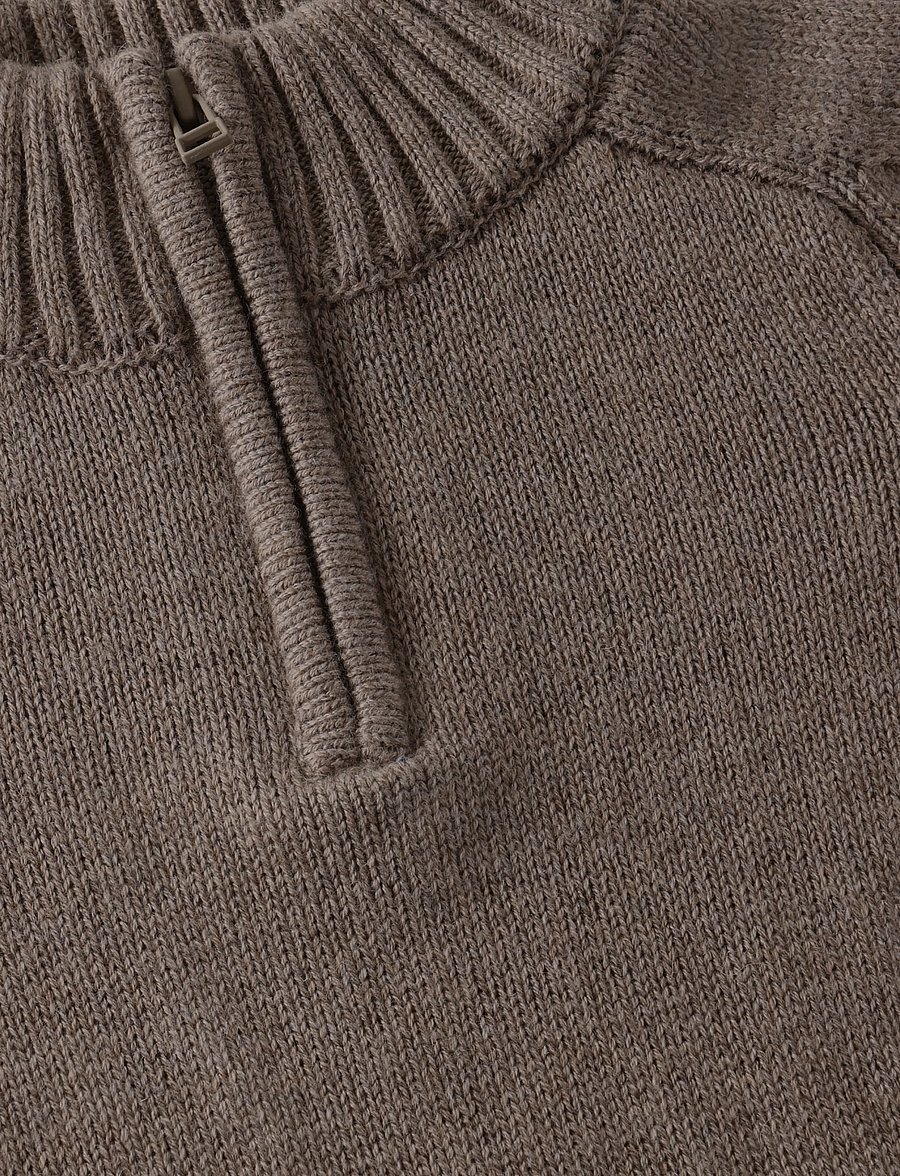 Huttelihut - Pullover Knit w. Wool - pullover - cinder melange - 3
