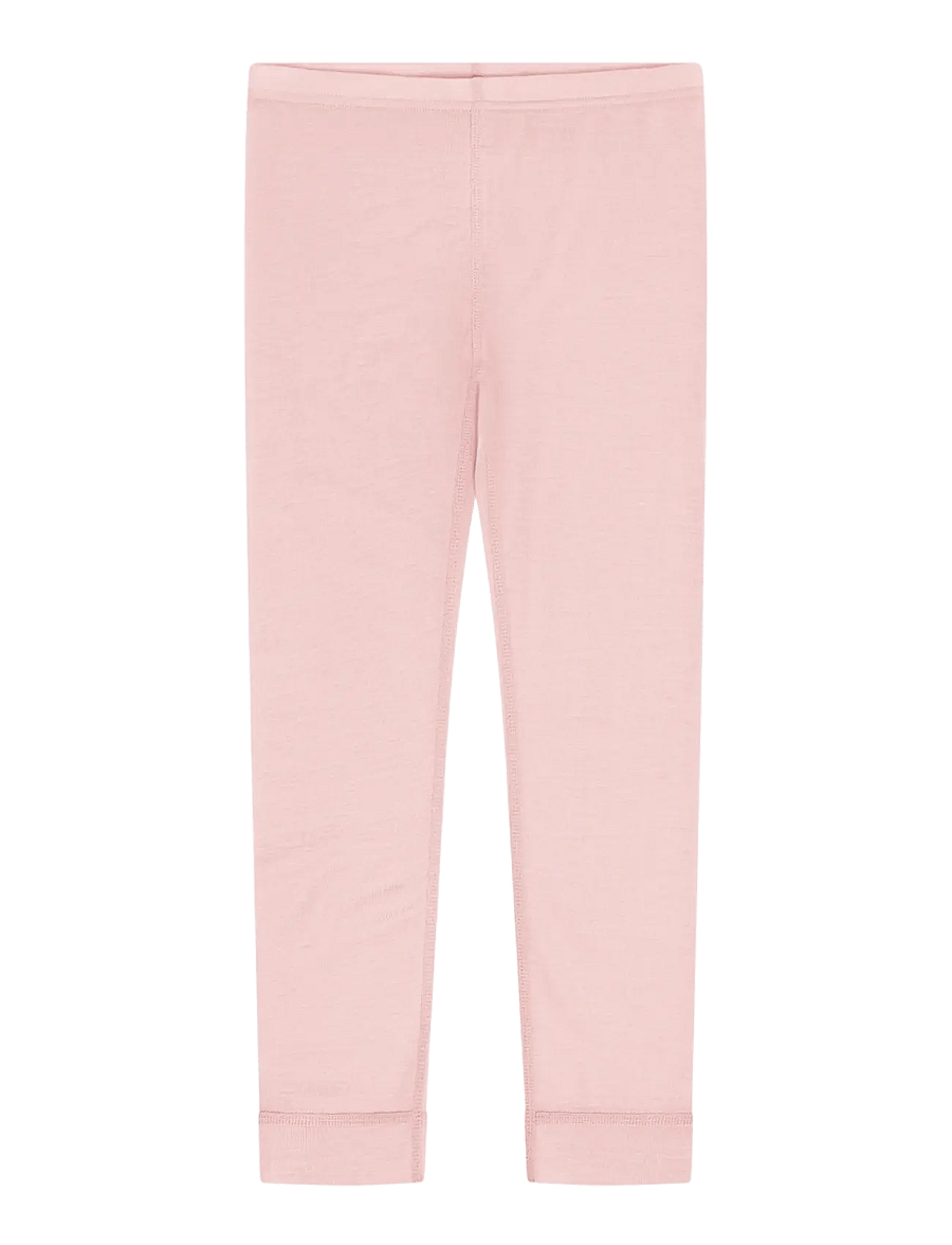 Huttelihut - Leggings Tencel w. Wool - beebi alusriided - rose smoke - 0