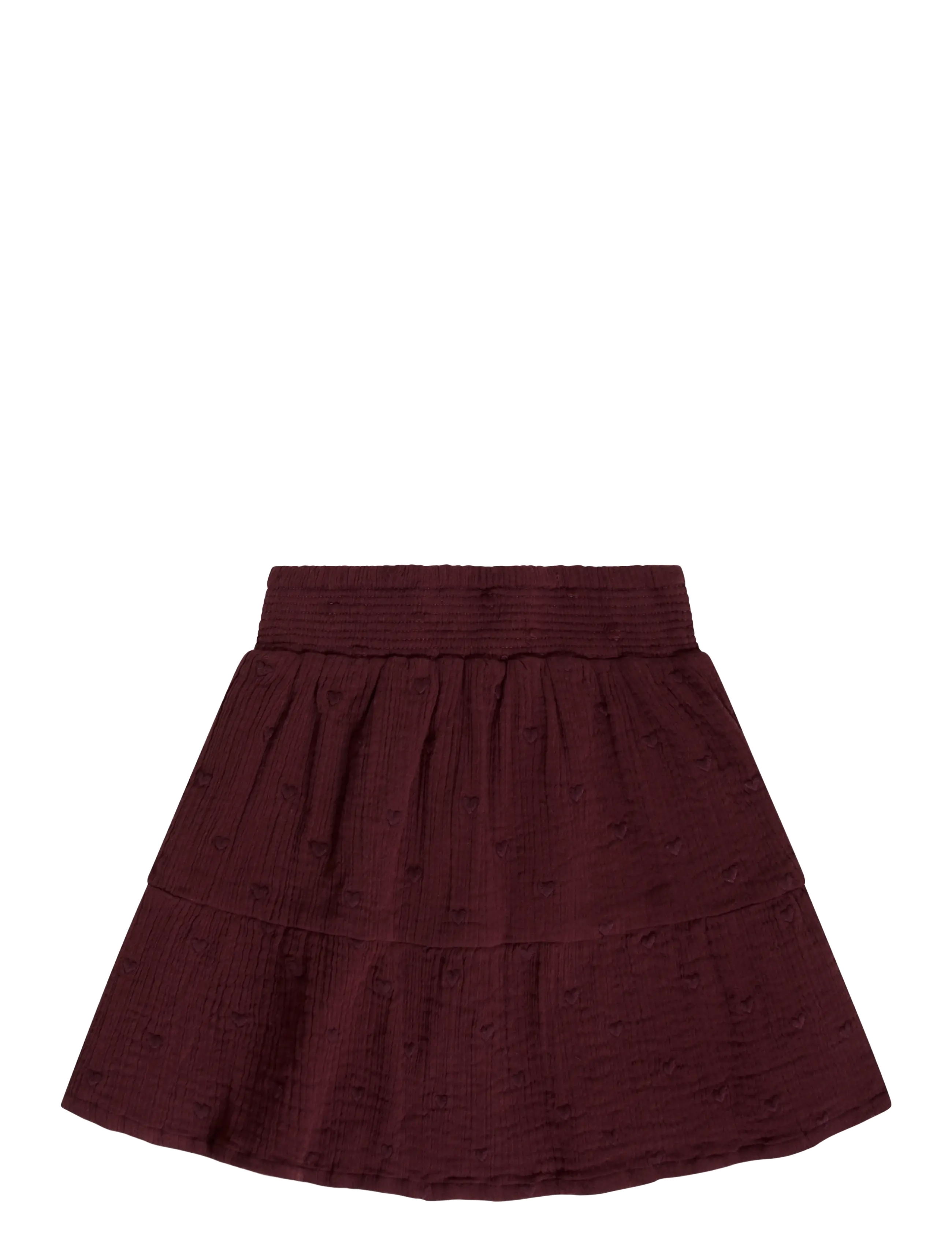 Huttelihut Skirt Woven - Kleidung - PORT ROYALE / burgundy