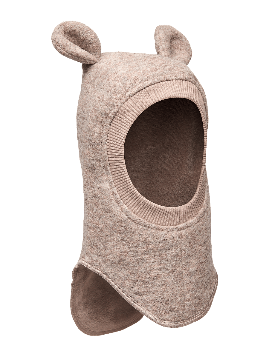 Huttelihut - Balaclava Ears Wool - winteraccessoires - camel melange - 0