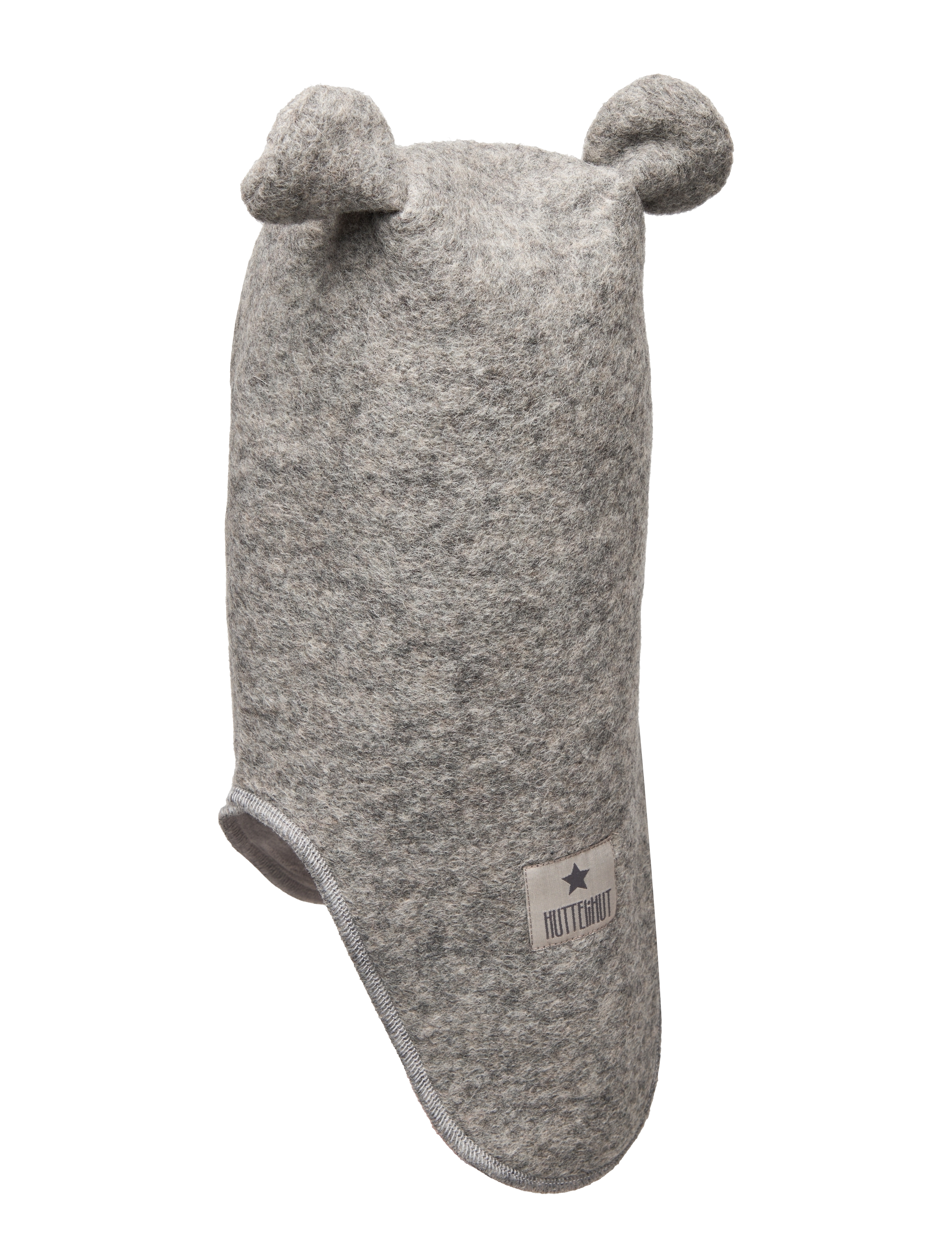 Huttelihut - Balaclava Ears Wool - winteraccessoires - medium grey melange - 1