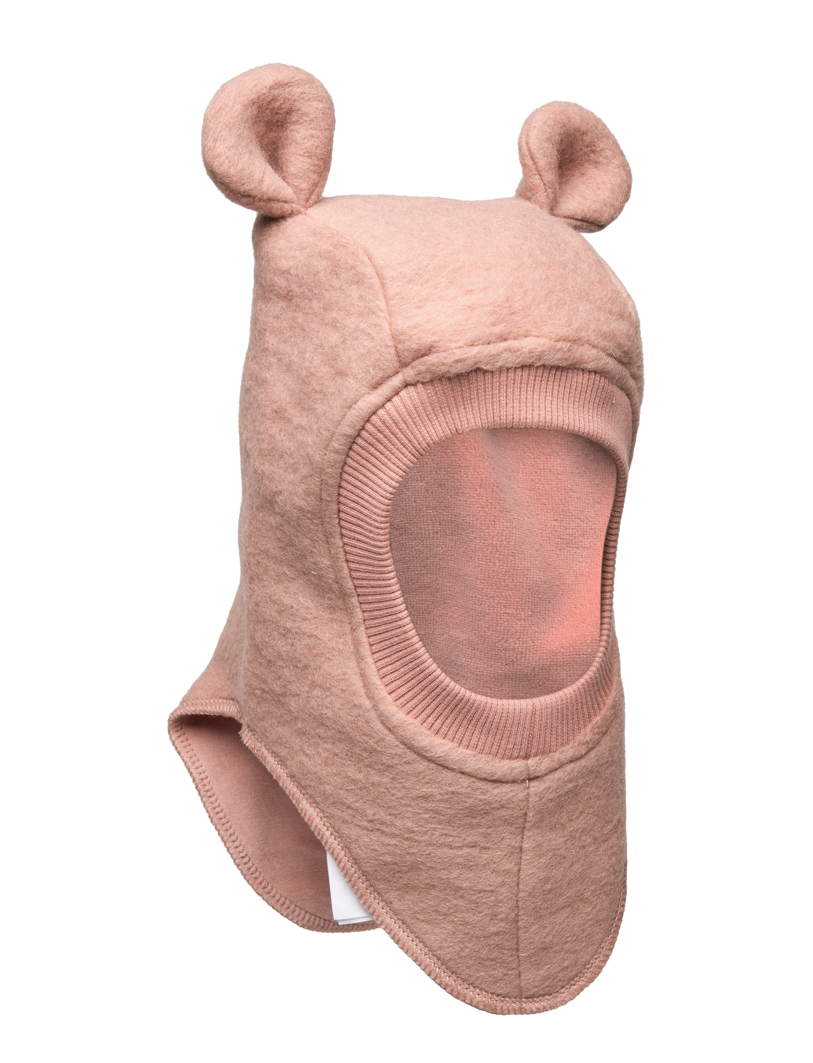 Huttelihut Balaclava Ears Wool, 52 -4Y, Headwear, Rosa - Balaclava, Kinder