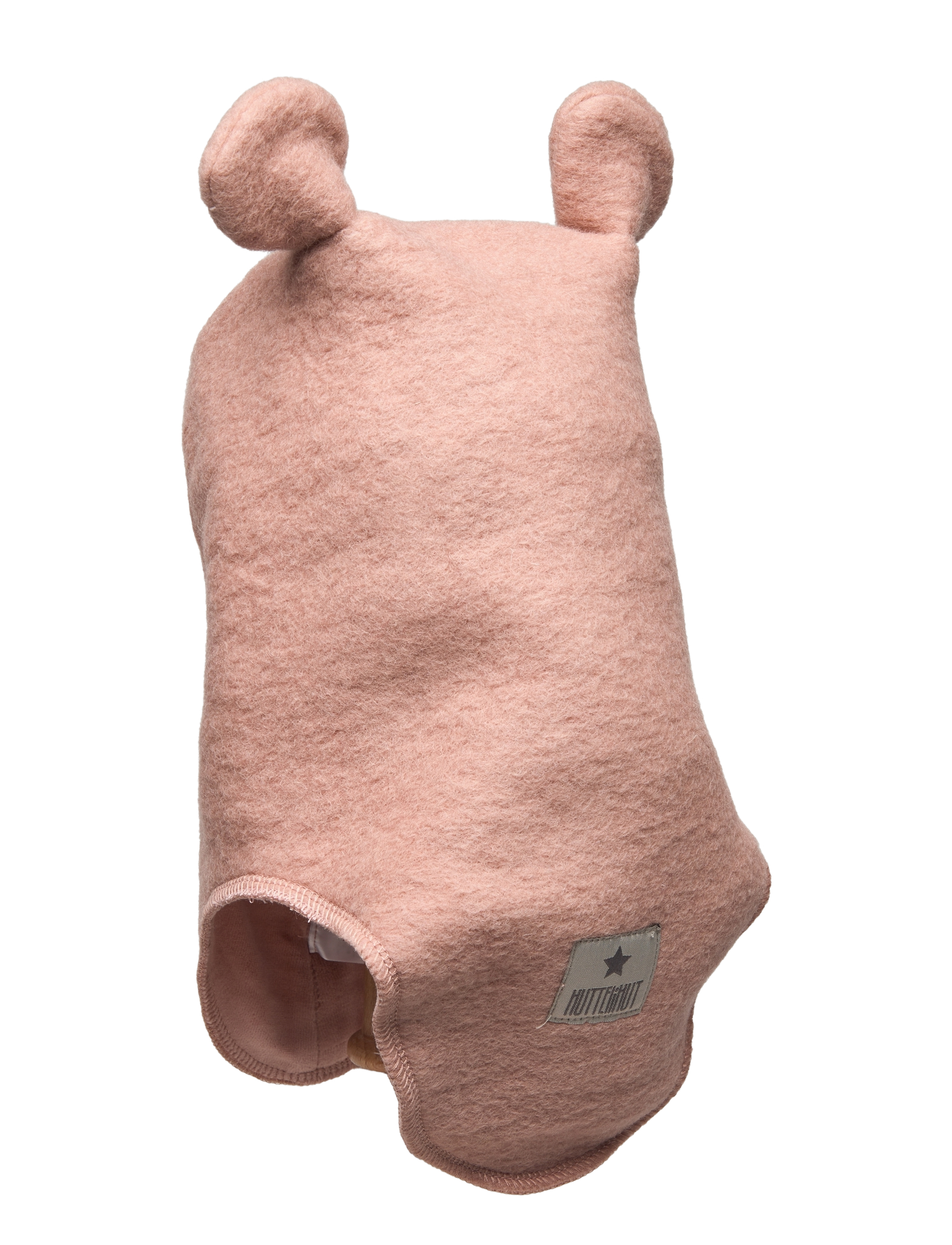 Huttelihut - Balaclava Ears Wool - vinteraccessoarer - rose melange - 1