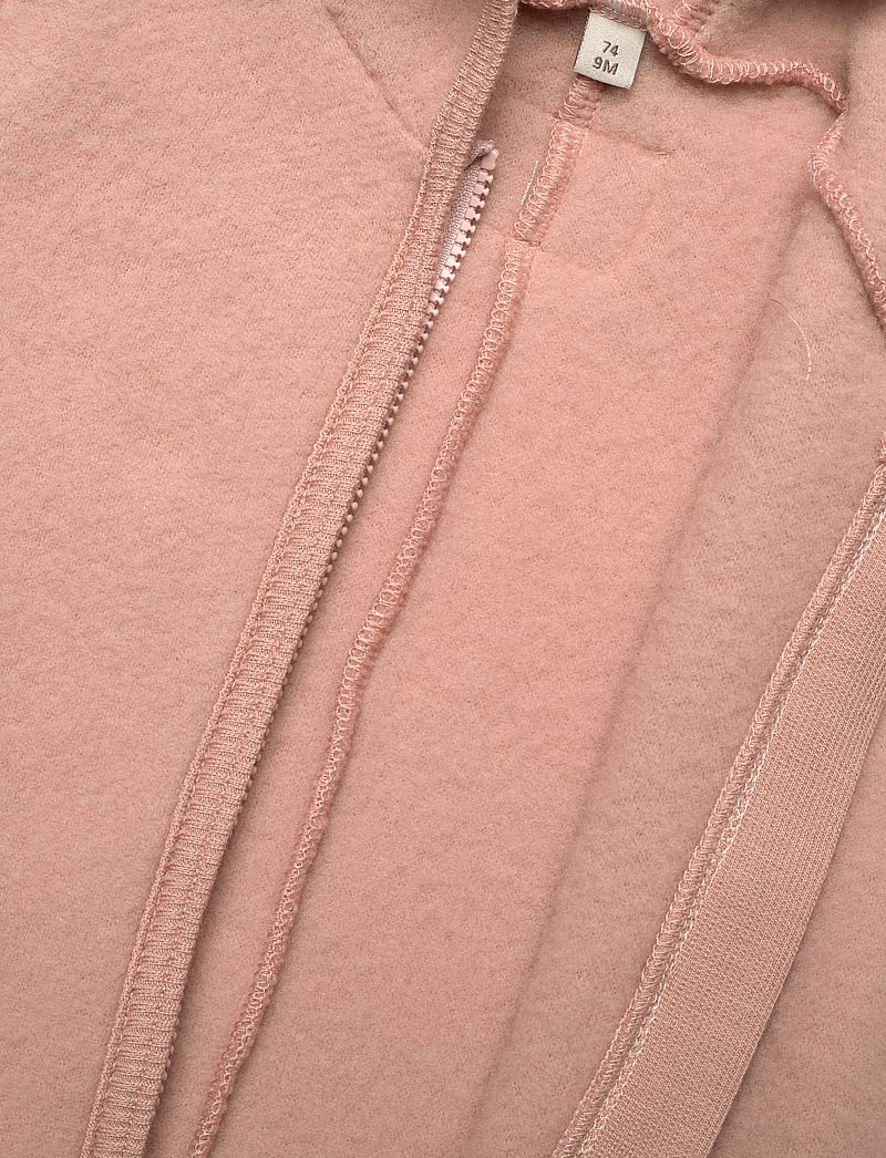 Huttelihut - Pram Suit Ears Wool Fleece - combinaison polaire - mahogany rose - 3