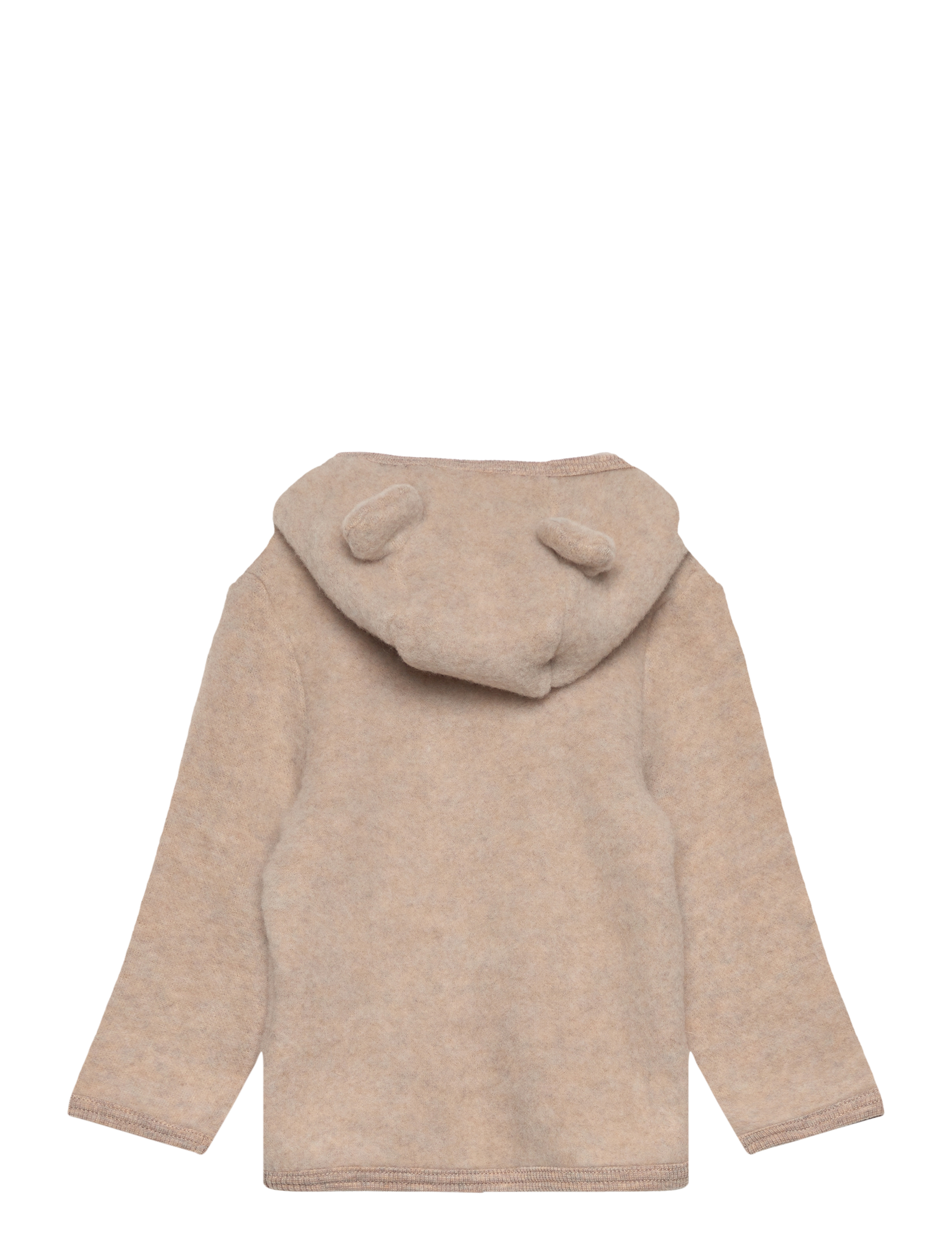 Huttelihut - Jacket Ears Wool Fleece - fleecejacken - camel melange - 1