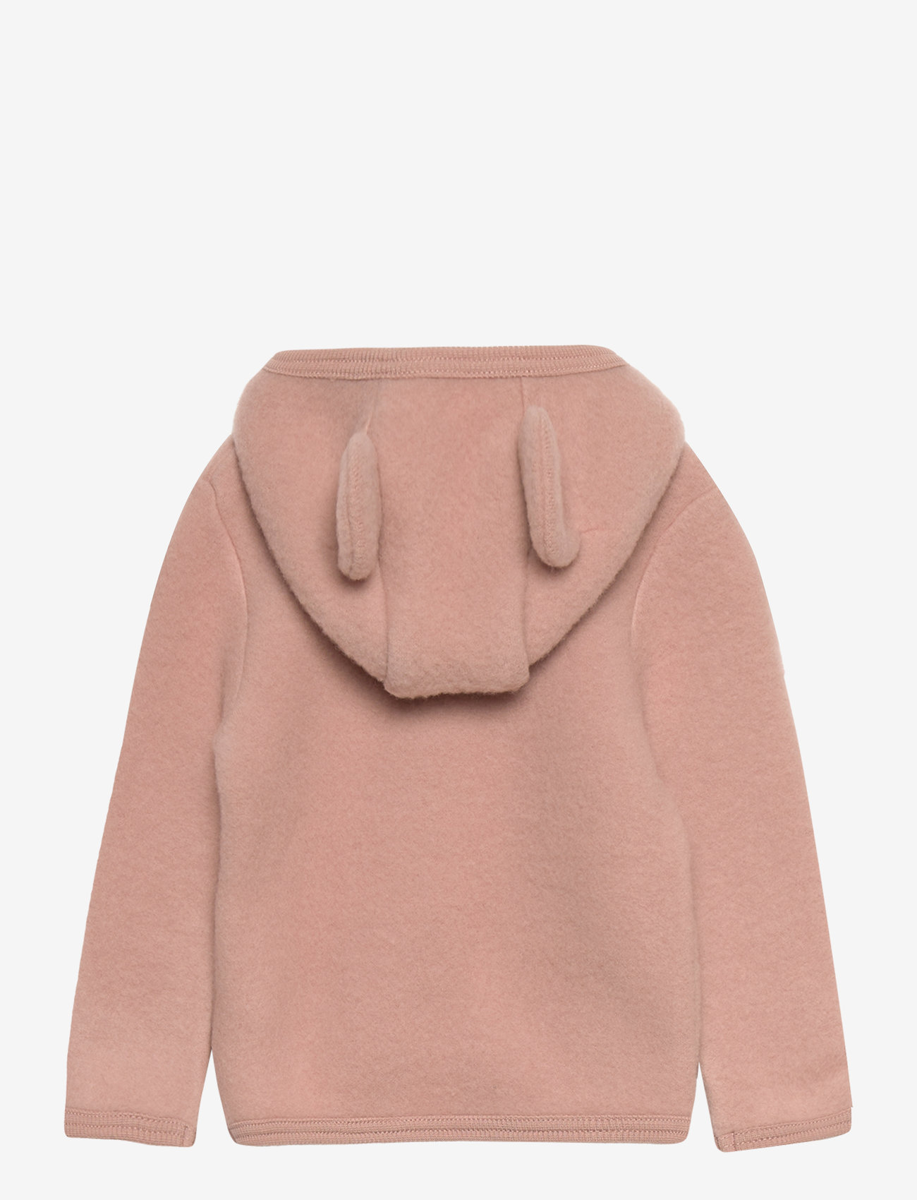 Huttelihut - Jacket Ears Wool Fleece - fleecejacken - mahogany rose - 1