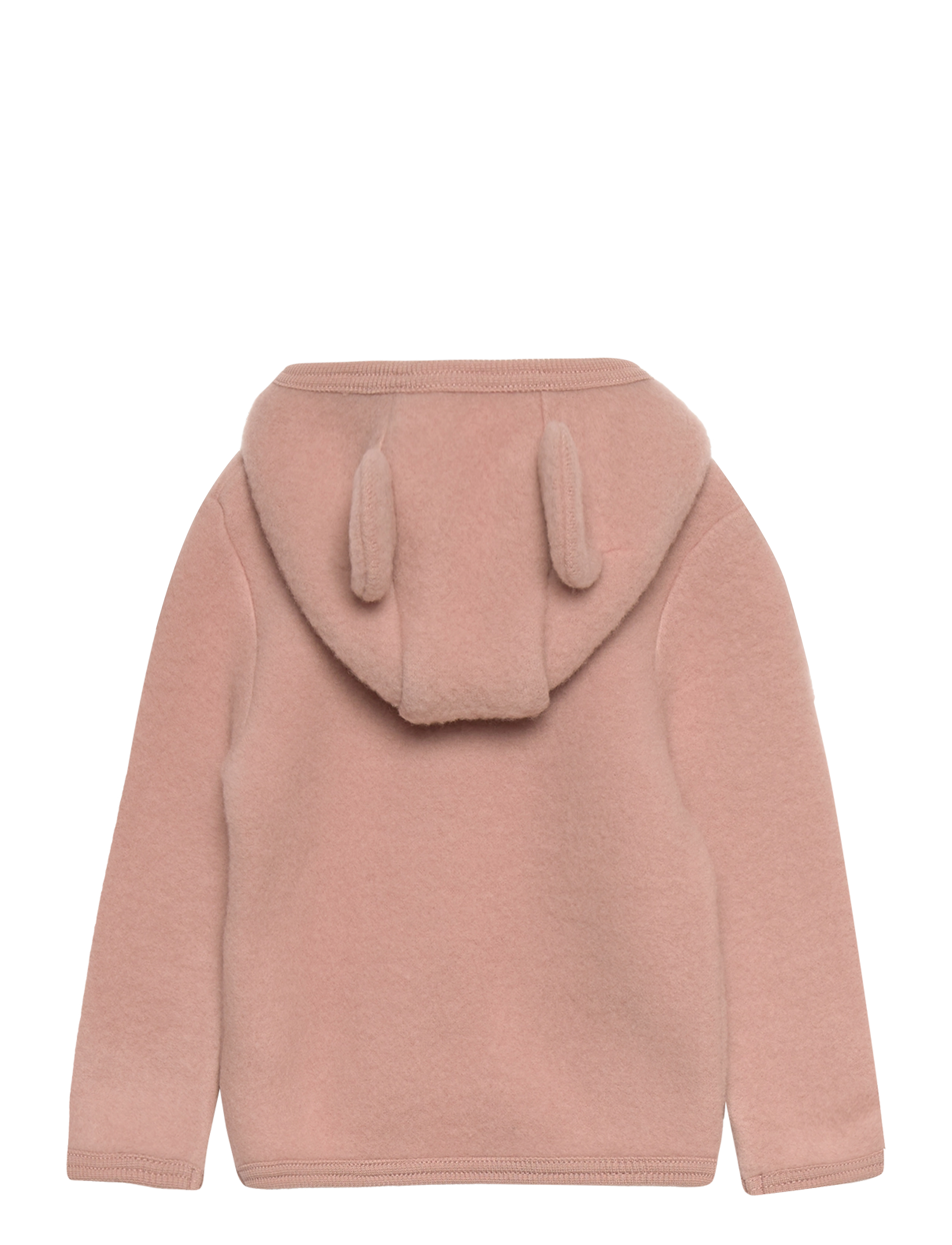 Huttelihut - Jacket Ears Wool Fleece - fliisjakid - mahogany rose - 1