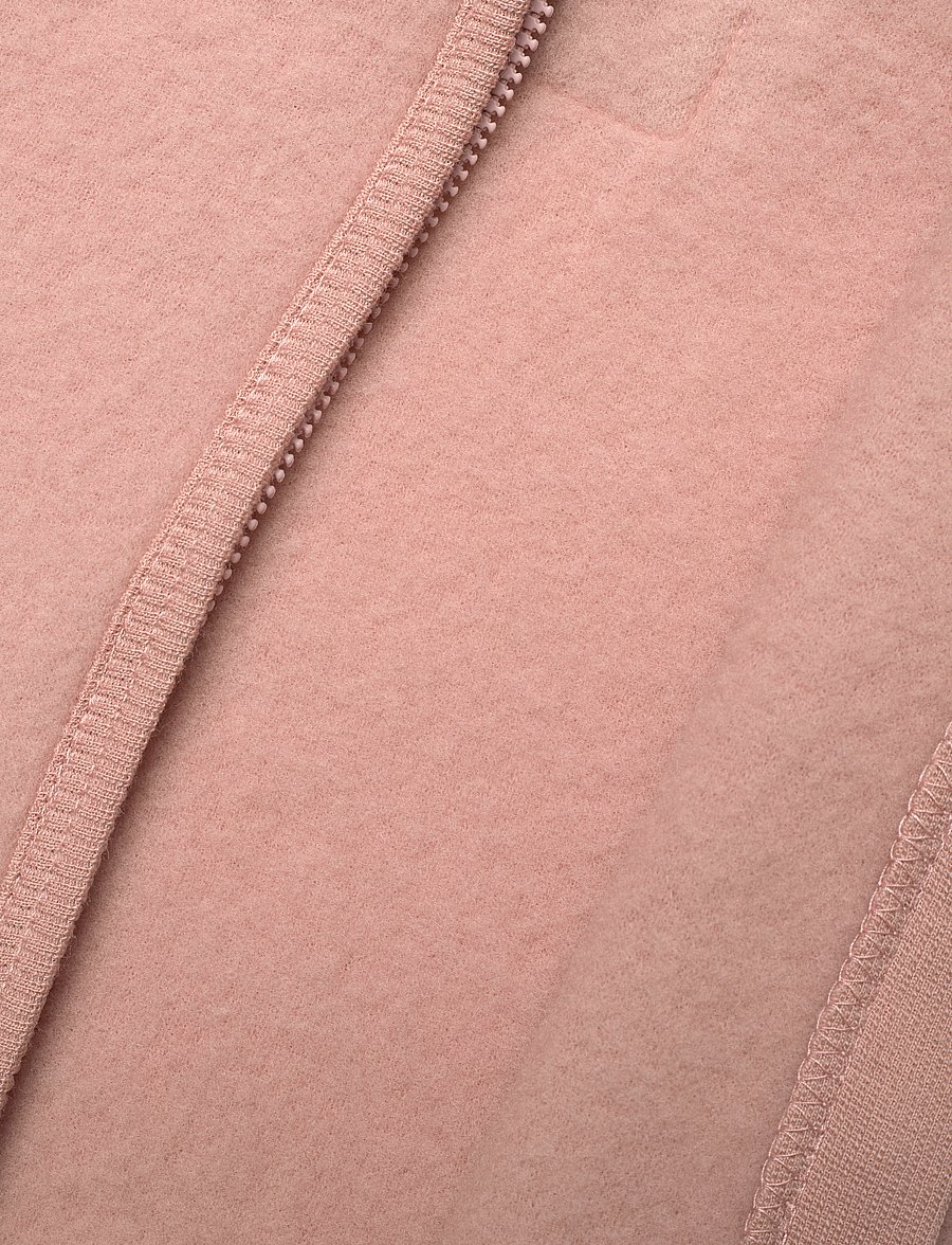 Huttelihut - Jacket Ears Wool Fleece - fliisjakid - mahogany rose - 3