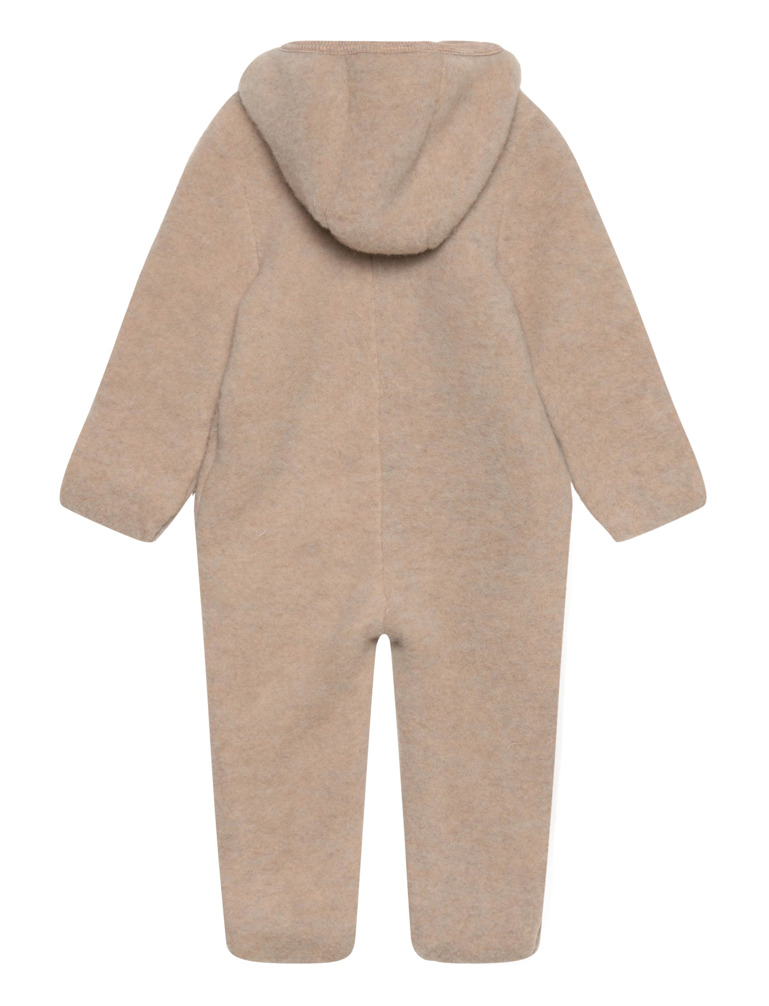 Huttelihut - Pram Suit Wool Fleece - fleece sets - camel melange - 1