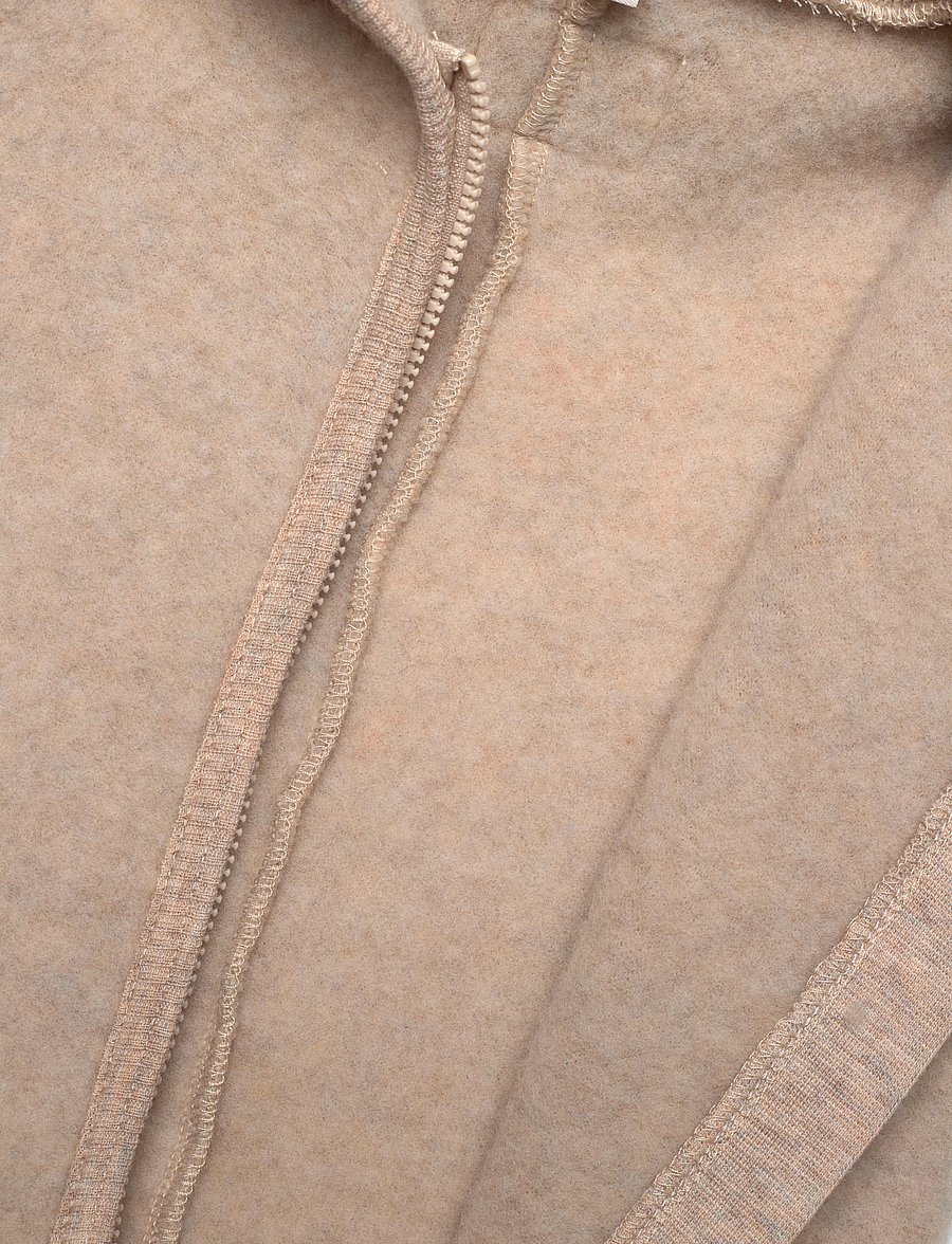 Huttelihut - Pram Suit Wool Fleece - fleeceset - camel melange - 3